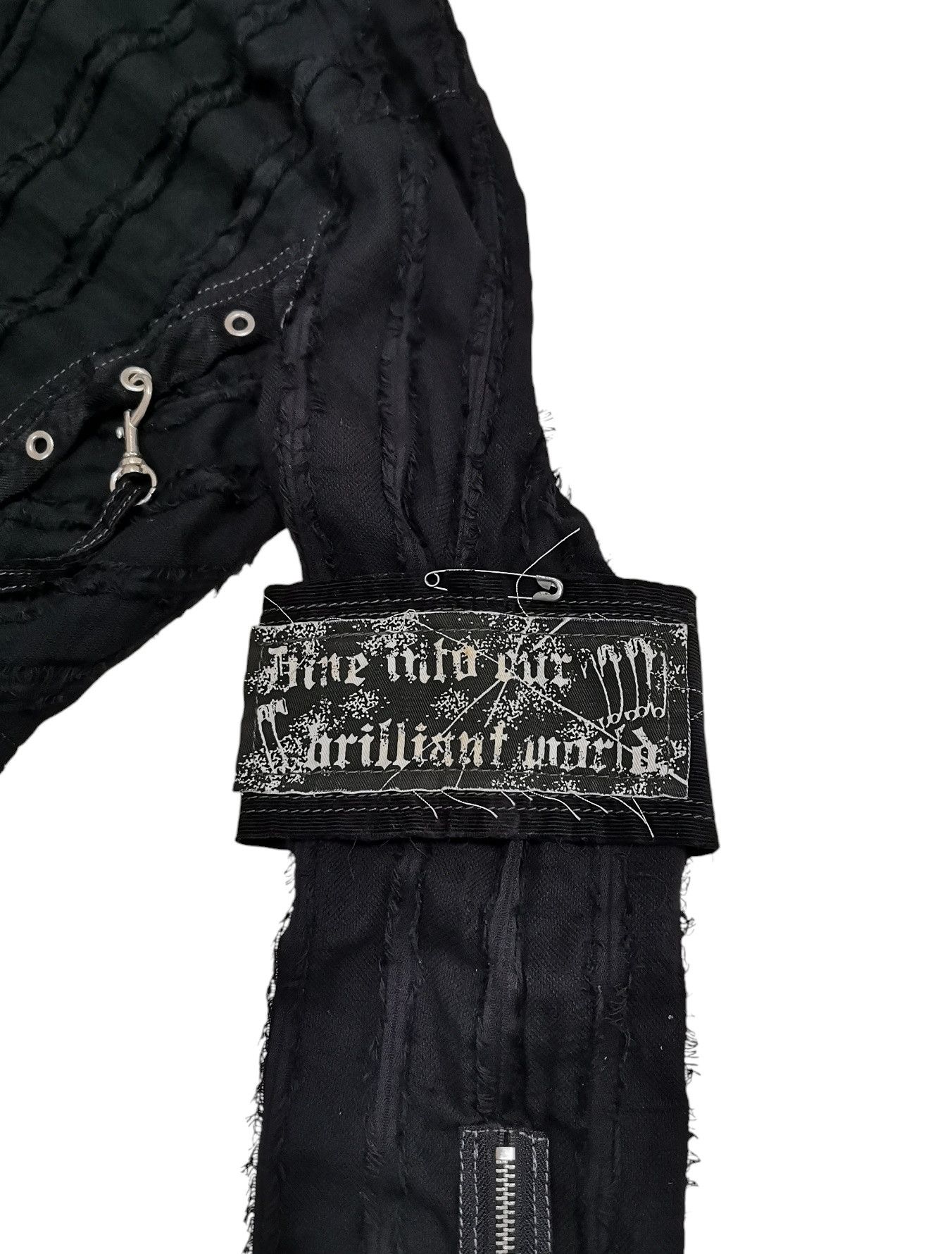 If Six Was Nine Algonquins Bondage Punk Gothic Light Jacket Size S / US 4 / IT 40 - 12 Thumbnail