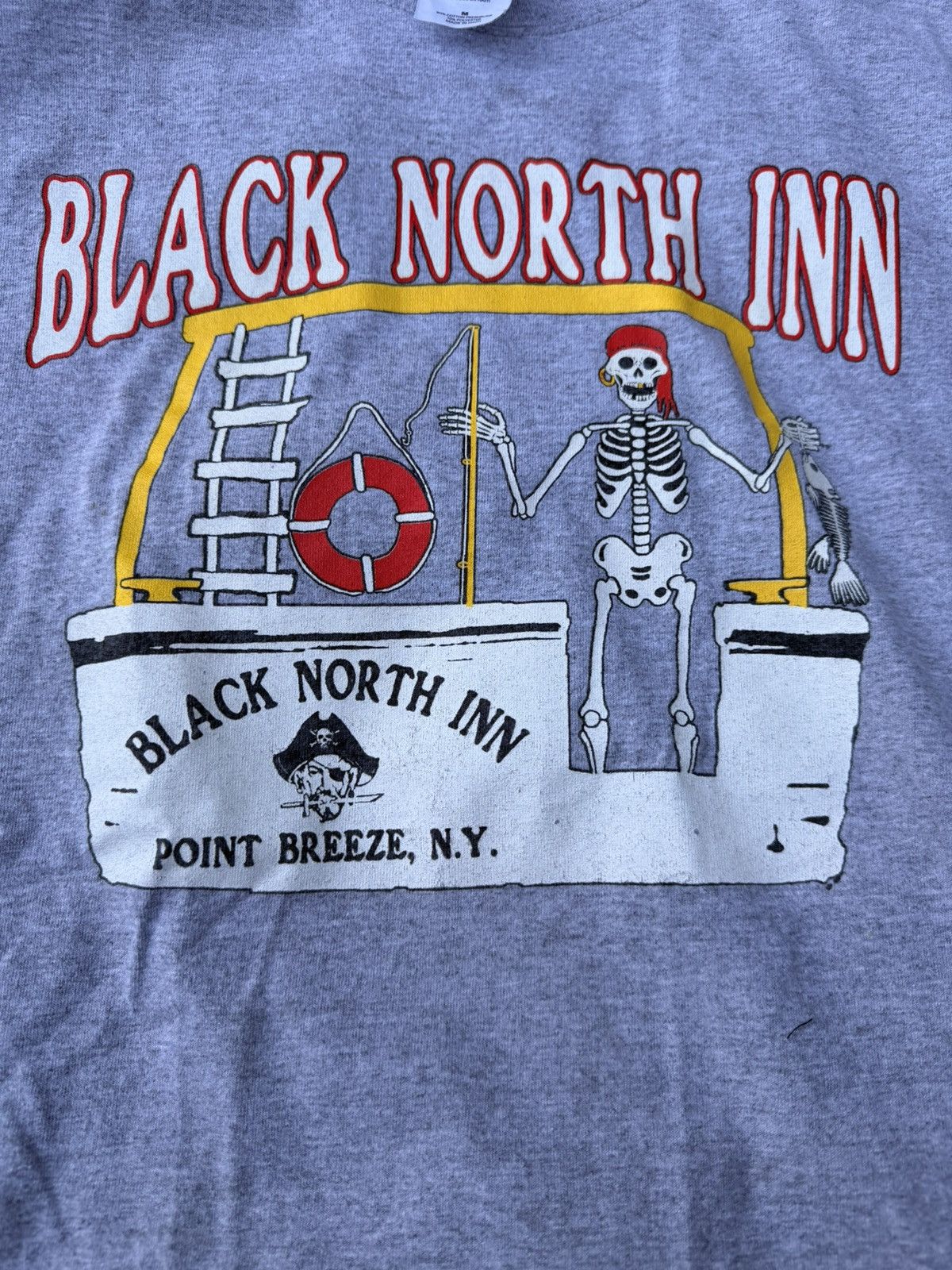 Vintage VTG New York Black North Inn Tee Size Medium Size US M / EU 48-50 / 2 - 3 Thumbnail