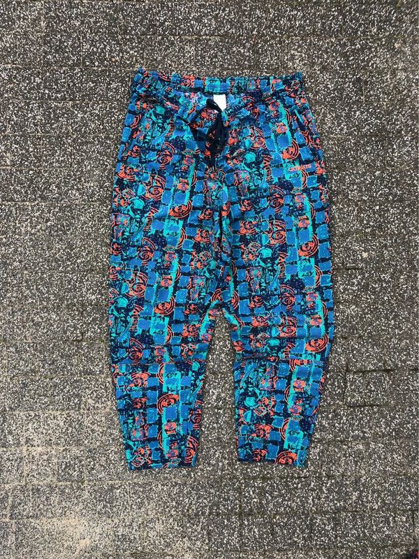 Adidas × Vintage 2in1 Adidas 90s vintage abstract sweatpants + shorts L/XL Size US 36 / EU 52 - 2 Thumbnail