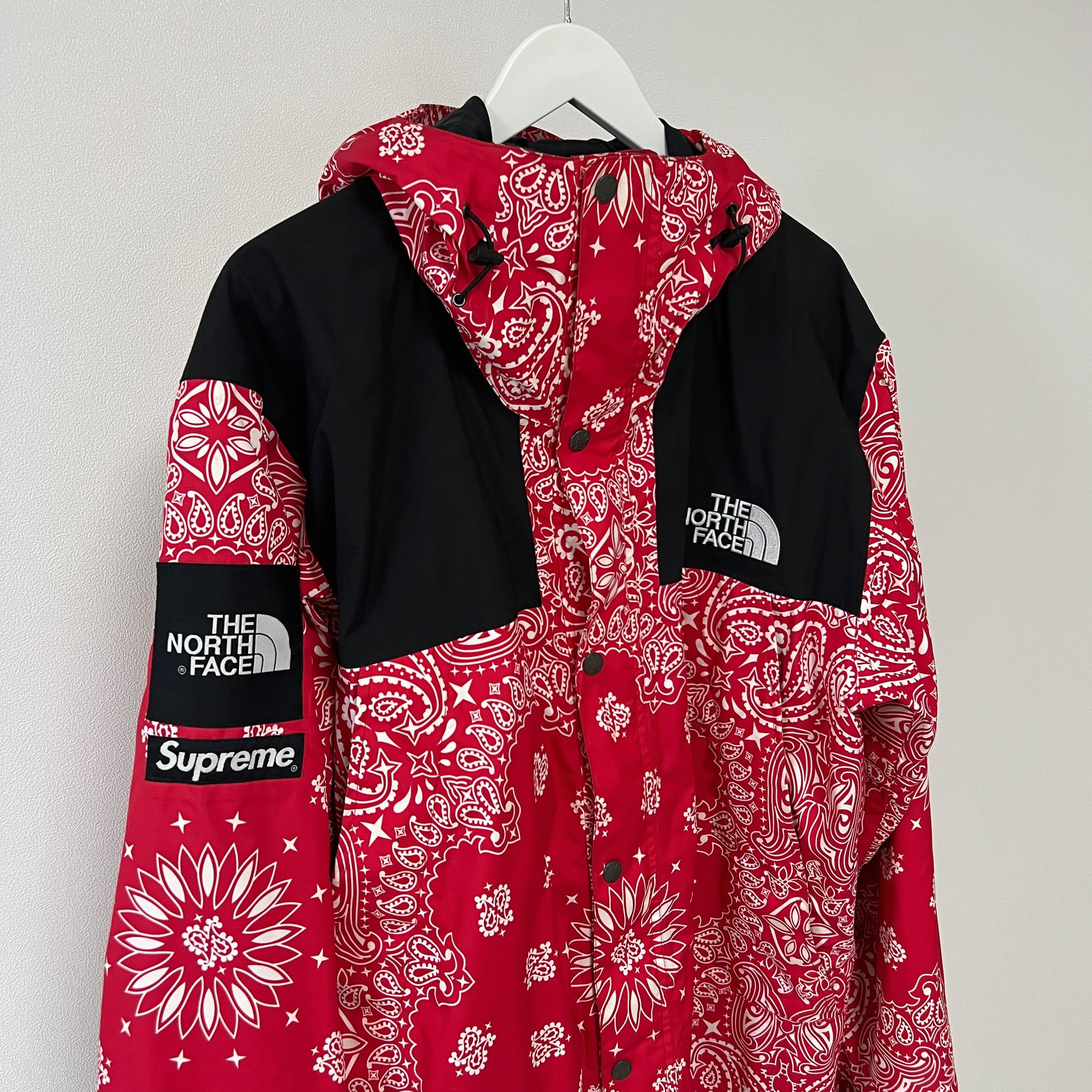 Supreme × The North Face Supreme The North Face FW14 Bandana Mountain Jacket Red Size US XL / EU 56 / 4 - 3 Thumbnail