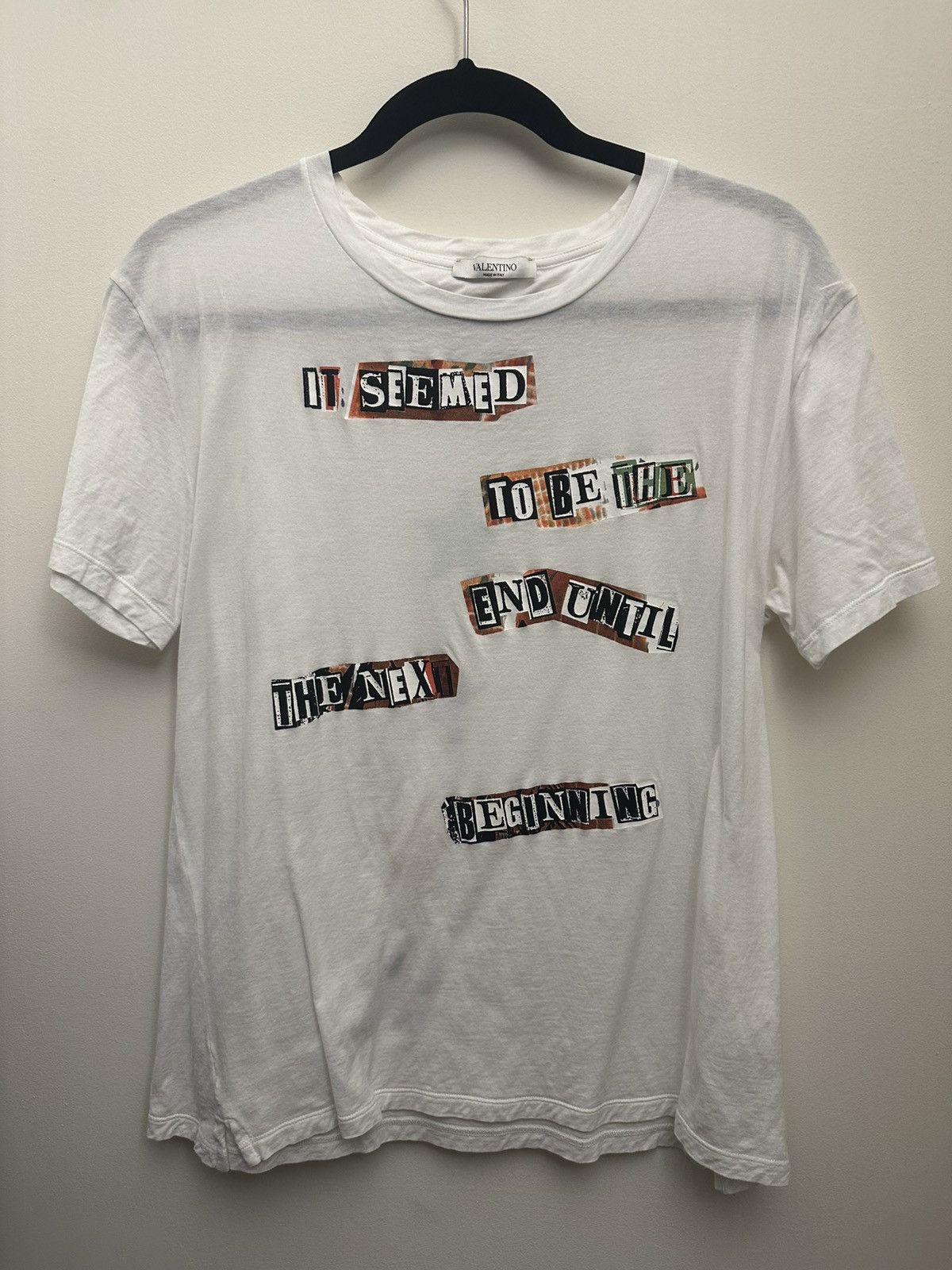 Valentino Valentino Jamie Reid punk poem SS shirt Size US L / EU 52-54 / 3 - 1 Thumbnail