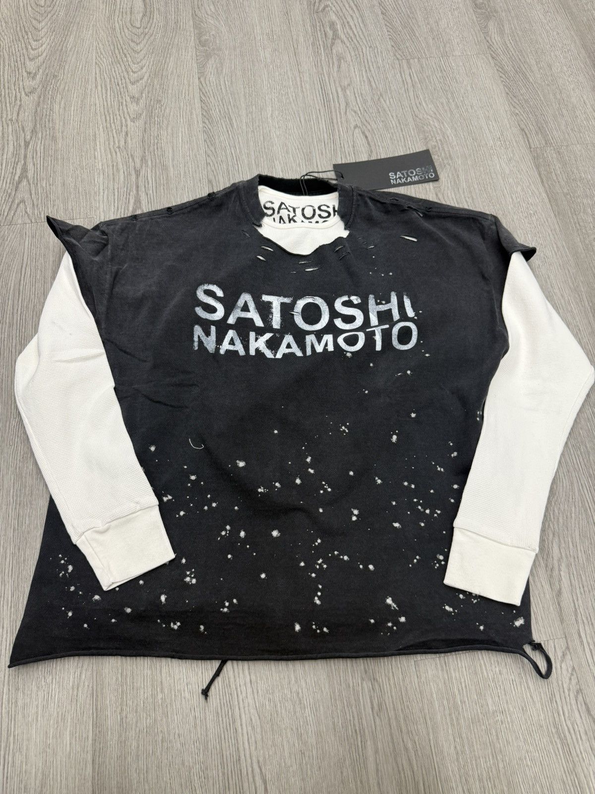 Satoshi Nakamoto Luke Tee Thermal Black Size US L / EU 52-54 / 3 - 2 Thumbnail