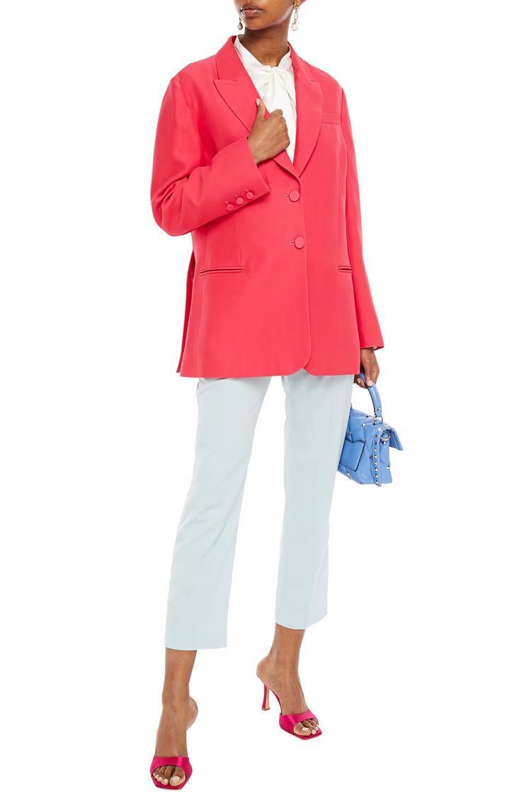 Valentino o1y0226 Blazer in Coral Size S / US 4 / IT 40 - 2 Thumbnail