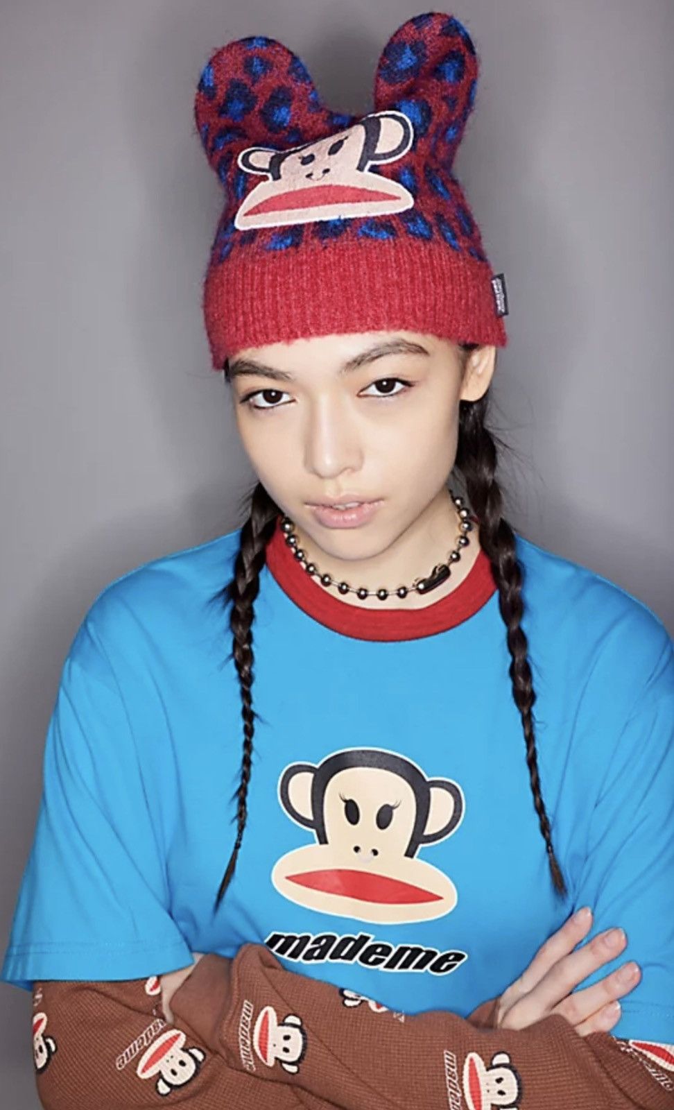 Urban Outfitters Paul Frank MadeMe Urban Outfitters Leopard Beanie Hat Size ONE SIZE - 2 Thumbnail