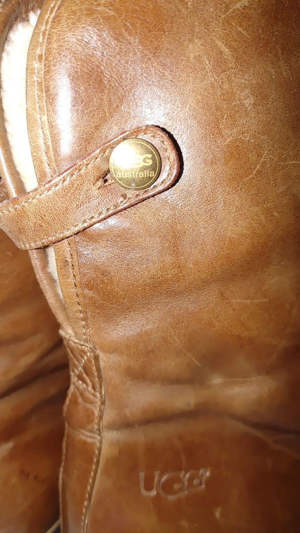 Ugg Ugg Australia Lynnea Shearling Foldover Boots Size 7 Size US 7 / IT 37 - 9 Thumbnail