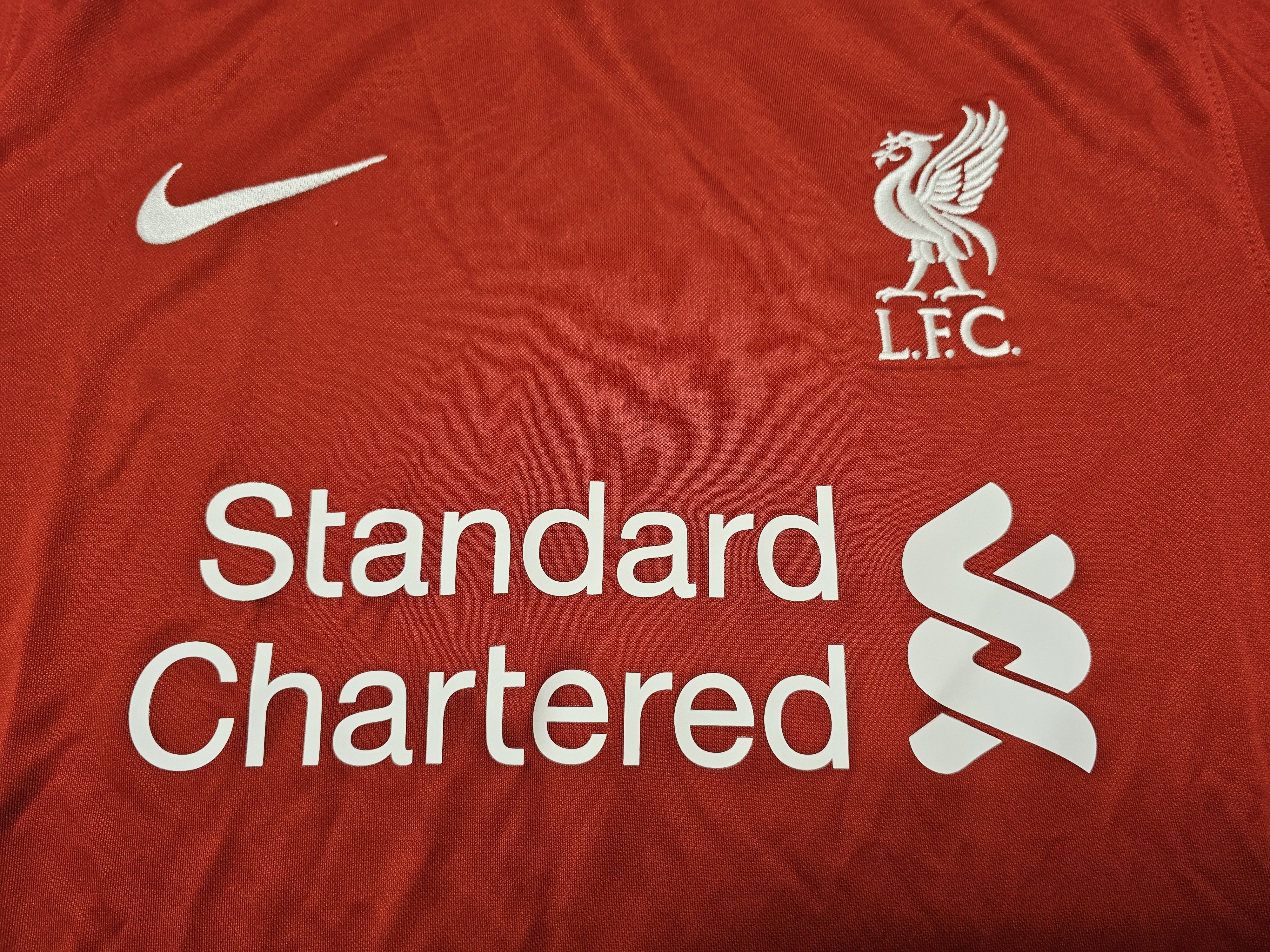 All Sport × Nike LIVERPOOL 2020 2021 HOME FOOTBALL SHIRT SOCCER JERSEY Size US M / EU 48-50 / 2 - 3 Thumbnail