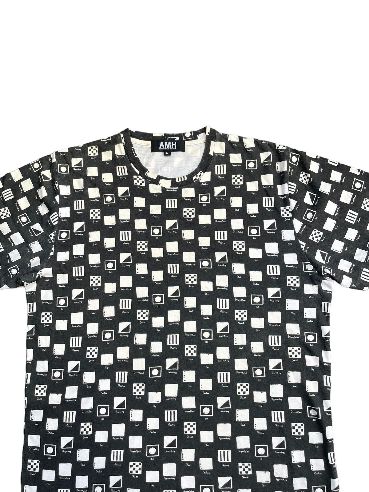 Ashley Marc Hovelle Vintage Ashley Marc Hovelle Flag Print Tshirt Size US M / EU 48-50 / 2 - 3 Thumbnail
