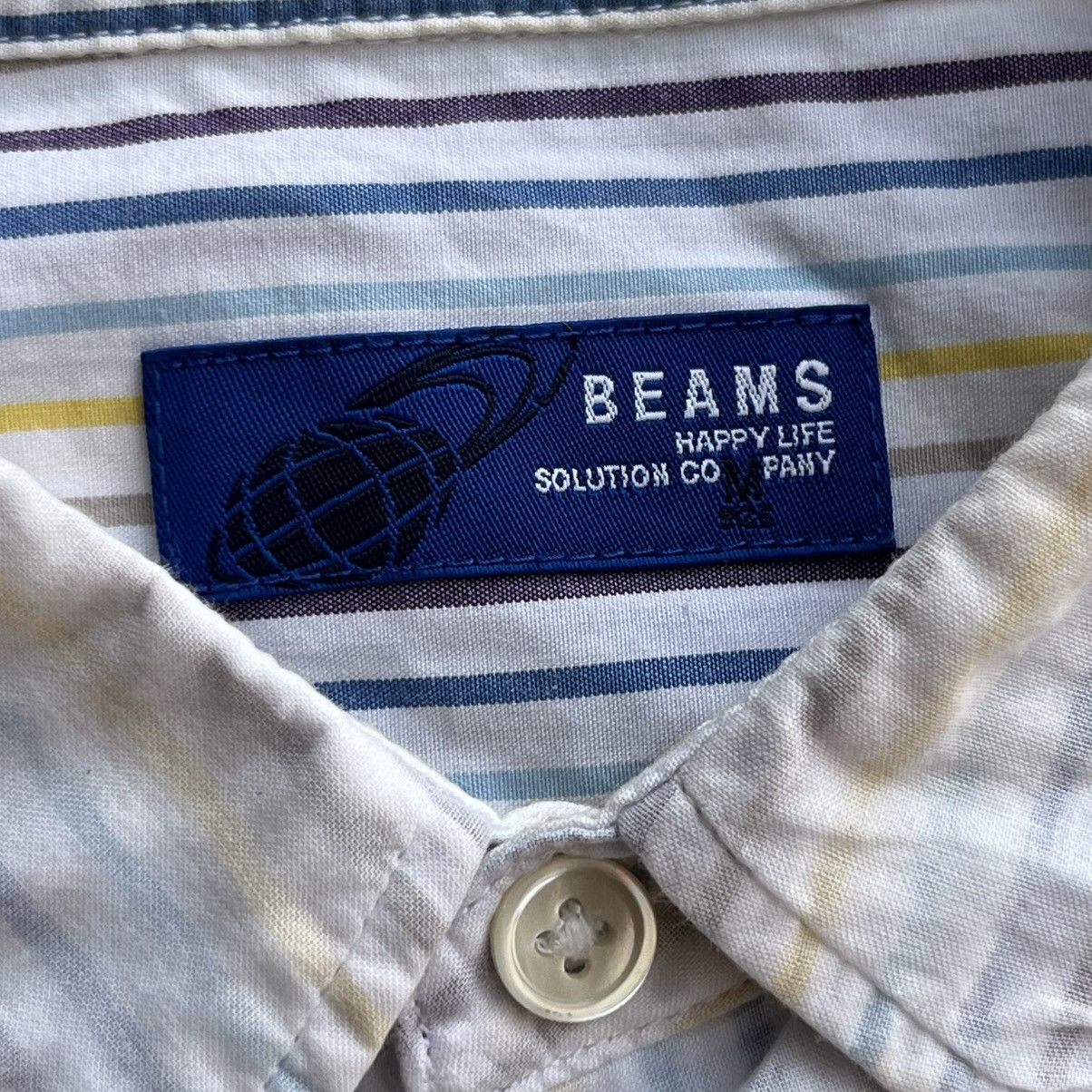Beams Plus BEAMS JAPAN BUTTON LONG SLEEVE SHIRT STRIPES 2 LAYER Size US M / EU 48-50 / 2 - 5 Thumbnail