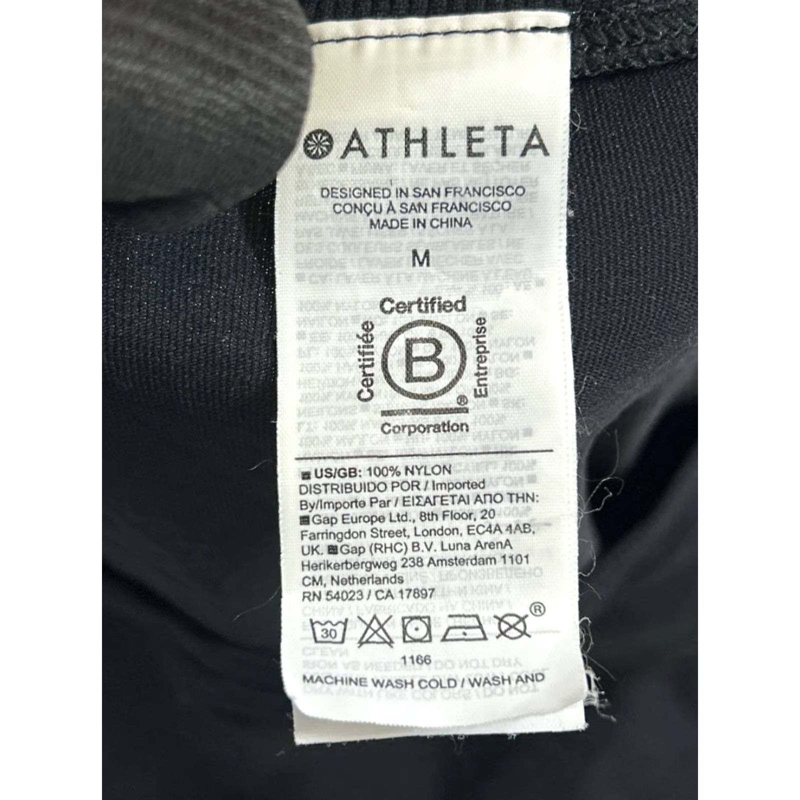 Athleta Athleta Shirt Womens Medium Black Running Tank Top Size M / US 6-8 / IT 42-44 - 3 Thumbnail
