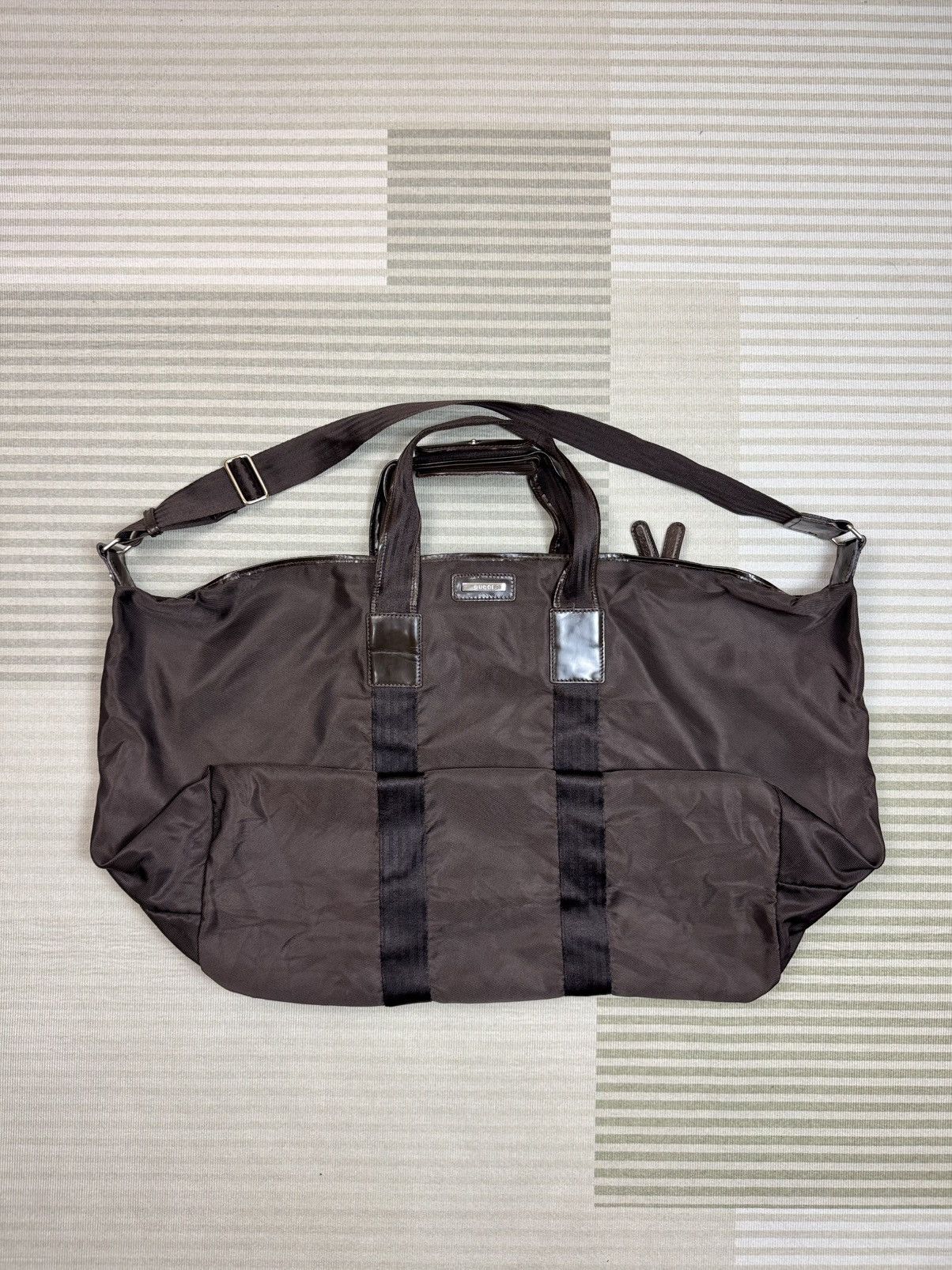 Gucci GUCCI Nylon Weekend Travel Bag Size ONE SIZE - 1 Thumbnail