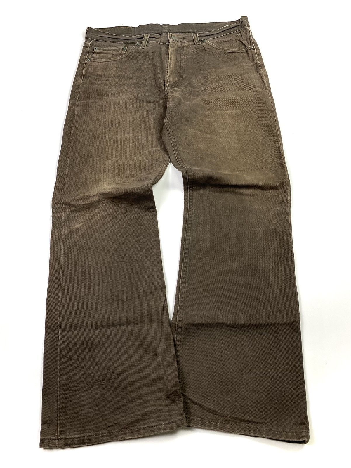 Levi's vintage levis 517 faded brown jeans pant Size US 35 - 4 Thumbnail