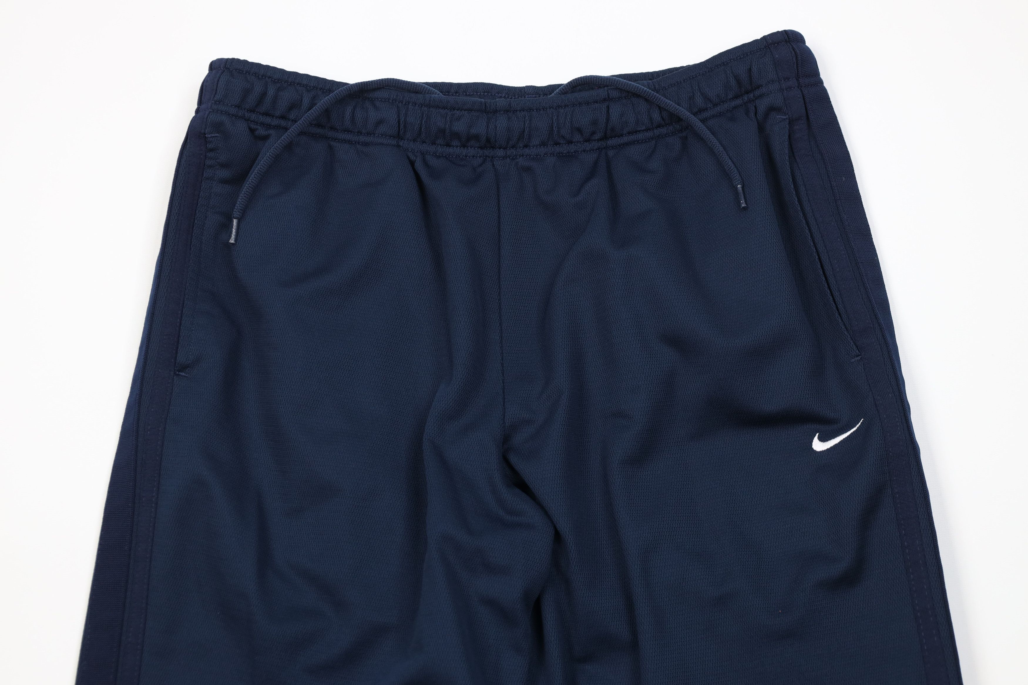 Nike Vintage Y2K Nike Scott Mini Swoosh Knit Wide Leg Pants Blue Size US 36 / EU 52 - 2 Thumbnail