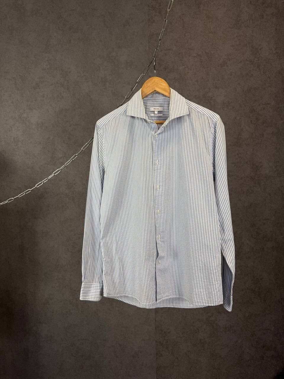 Reiss Reiss designer striped shirt Size US S / EU 44-46 / 1 - 1 Thumbnail