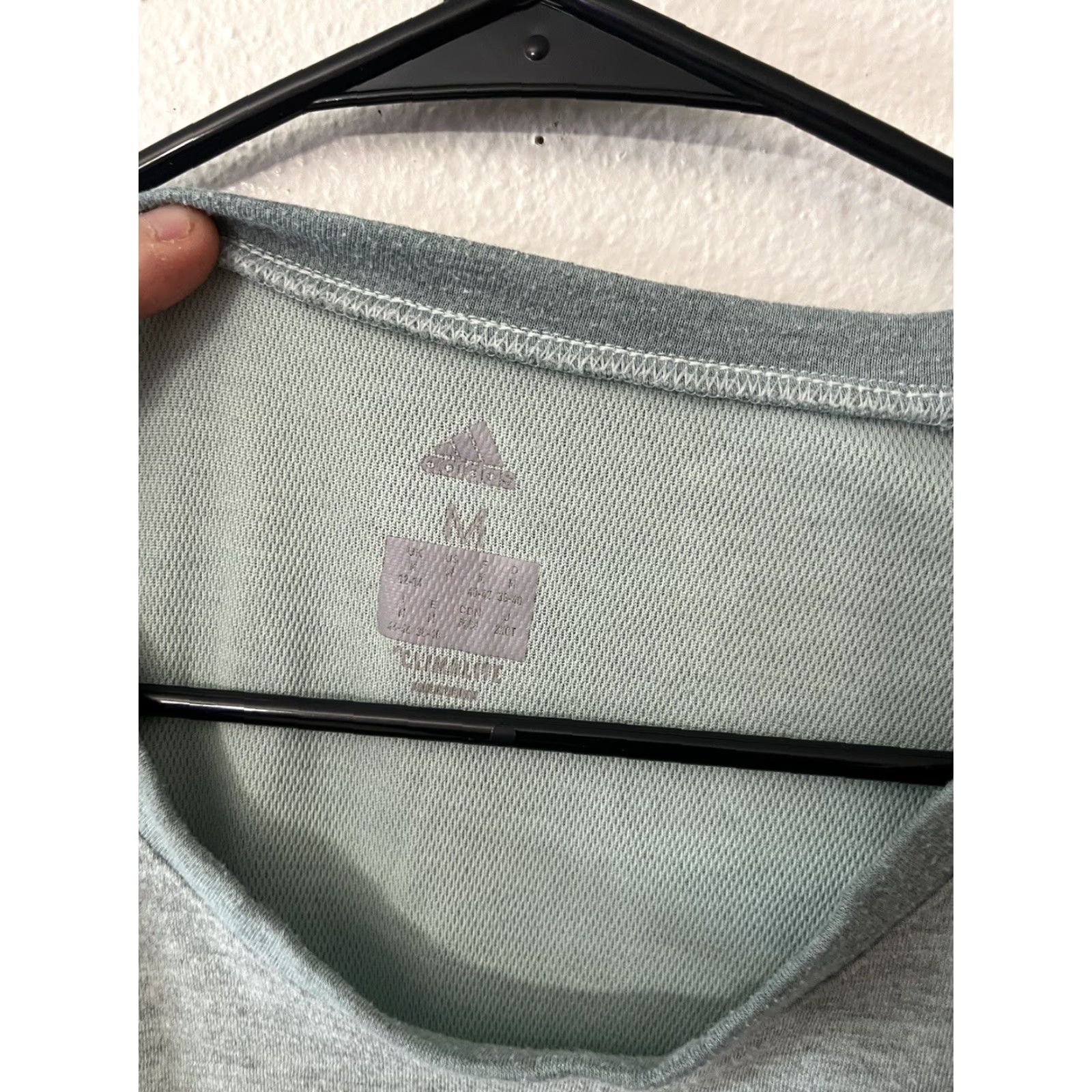 Adidas Adidas Sweatshirt Crew Neck Green Size Medium Women Size M / US 6-8 / IT 42-44 - 3 Thumbnail