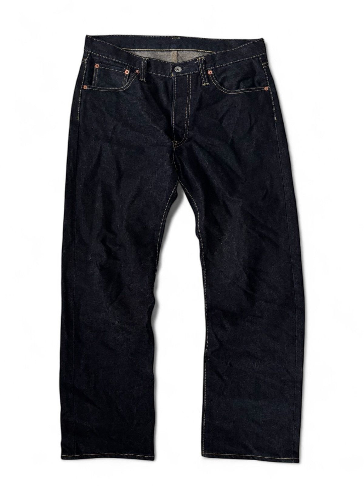 Iron Heart Iron Heart Selvedge Raw Denim Jeans Size US 34 / EU 50 - 2 Thumbnail