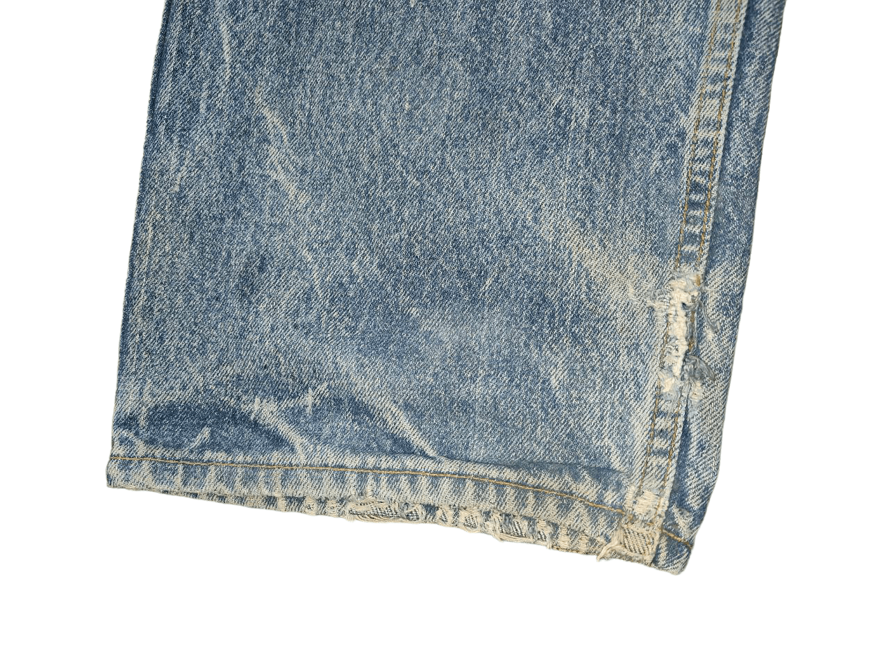 Levi's 90s Vintage Levis 566 Worn Baggy Denim Size US 34 / EU 50 - 11 Thumbnail