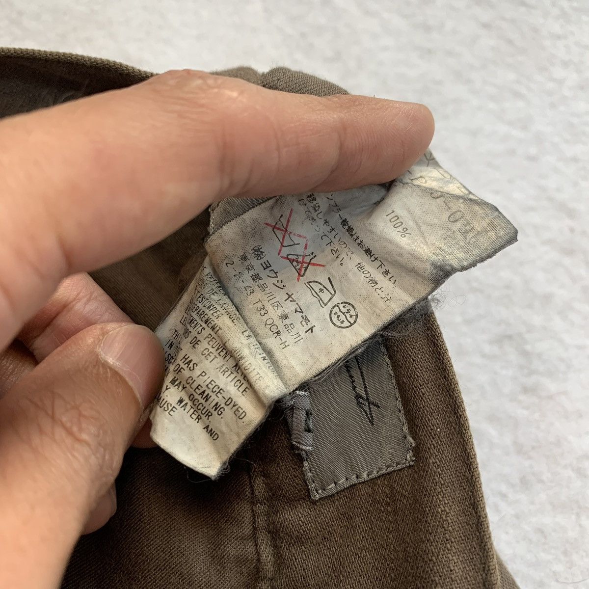 Yohji Yamamoto Yohji Yamamoto Pour Homme SS2008 Front Zip Cargo Pants Size US 31 - 7 Thumbnail
