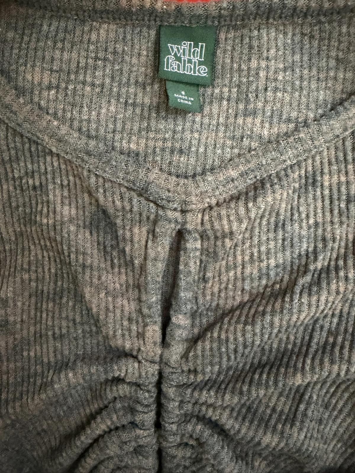 Other WILD FABLE Adjustable Crop Cardigan in Gray (SMALL) Size S / US 4 / IT 40 - 3 Thumbnail