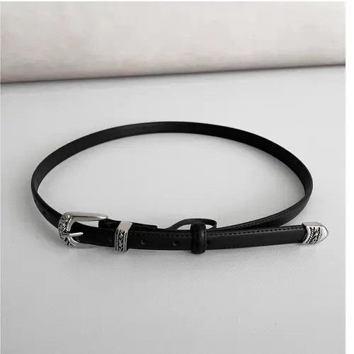 Jewelry Retro Metal Belt – Simple Silver, Versatile Fit Size ONE SIZE - 7 Thumbnail
