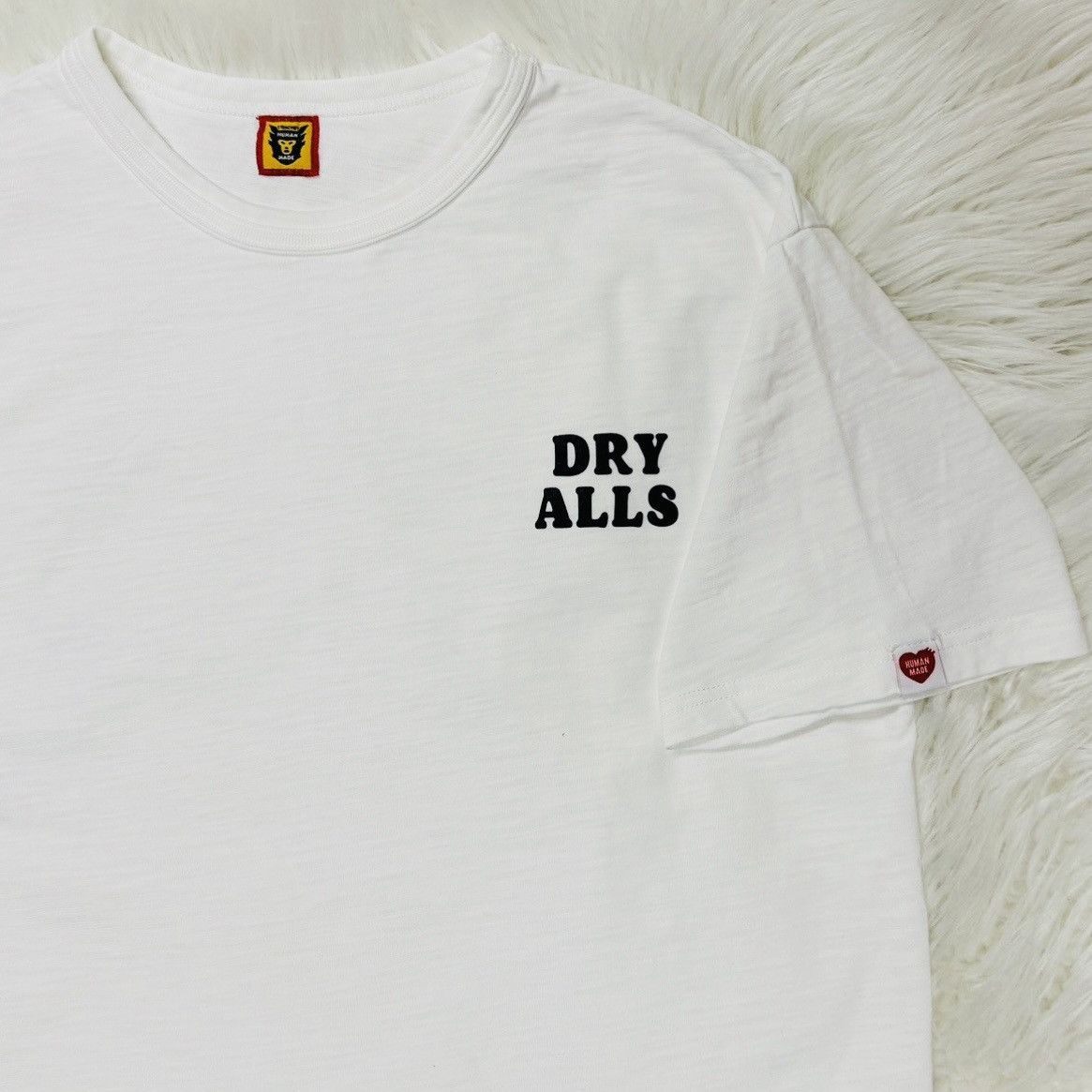 Human Made HUMAN MADE Dry Alls T-Shirt - White w/ Polar Bear Graphics Size US L / EU 52-54 / 3 - 4 Thumbnail