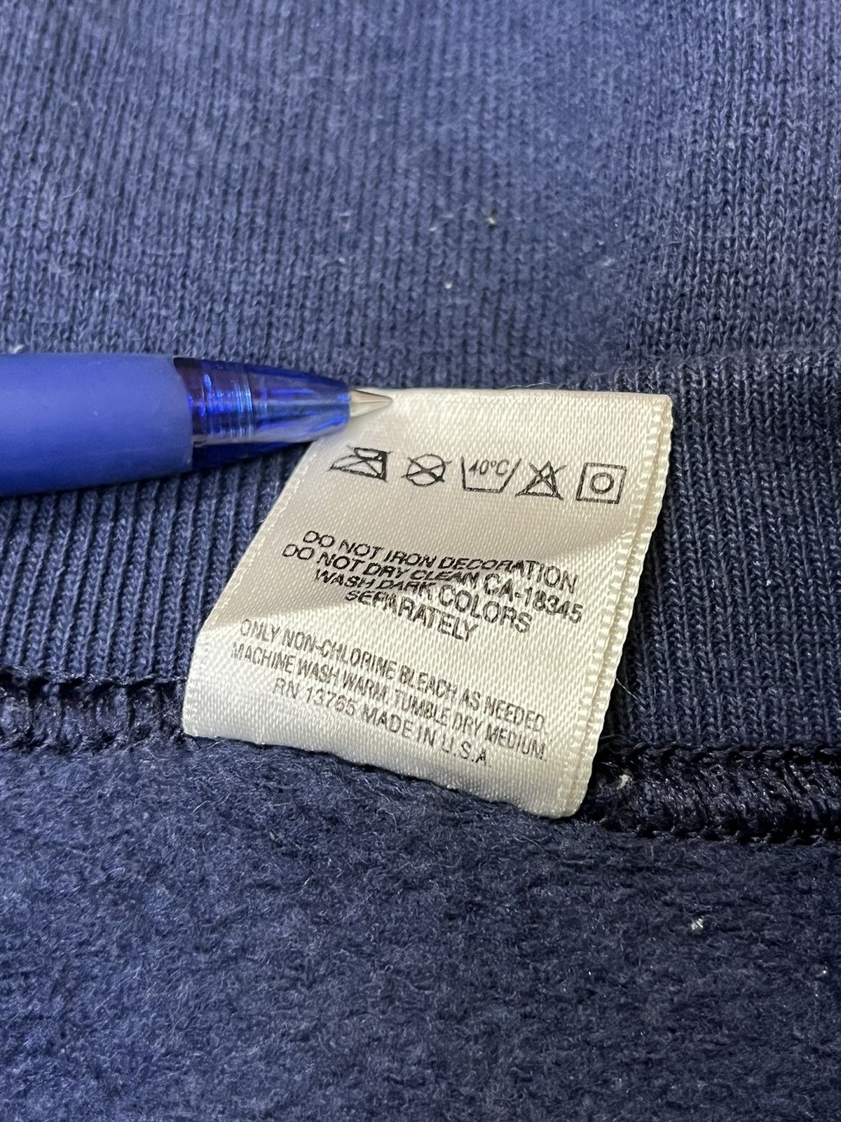 Vintage GRAIL🔥VINTAGE 90s US MARINE BIG LOGO PULLOVER SWEATSHIRT Size US L / EU 52-54 / 3 - 10 Thumbnail