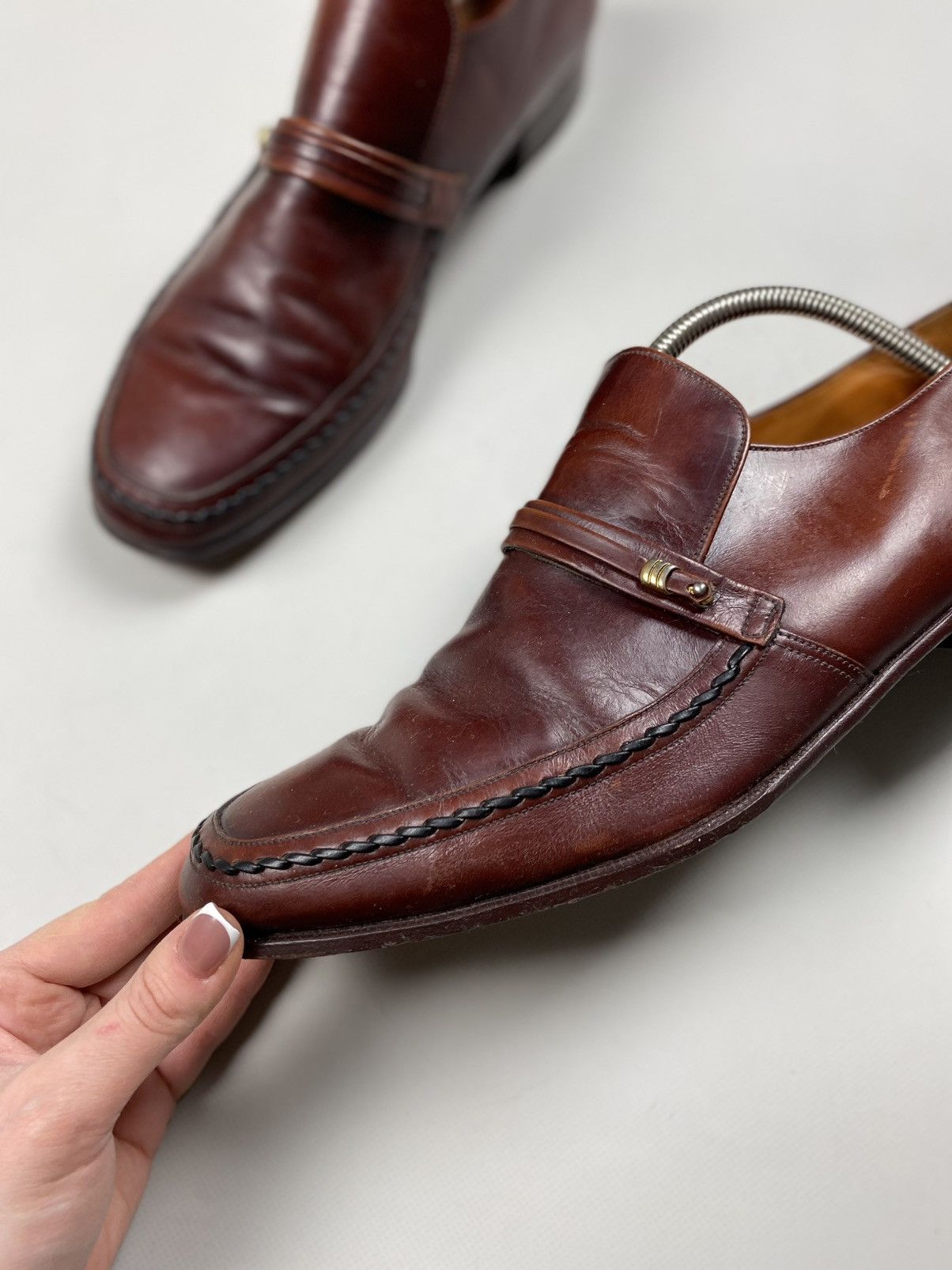 Loake Loake men’s leather formal loafer shoes size UK 10 US 11 Size US 11 / EU 44 - 10 Thumbnail