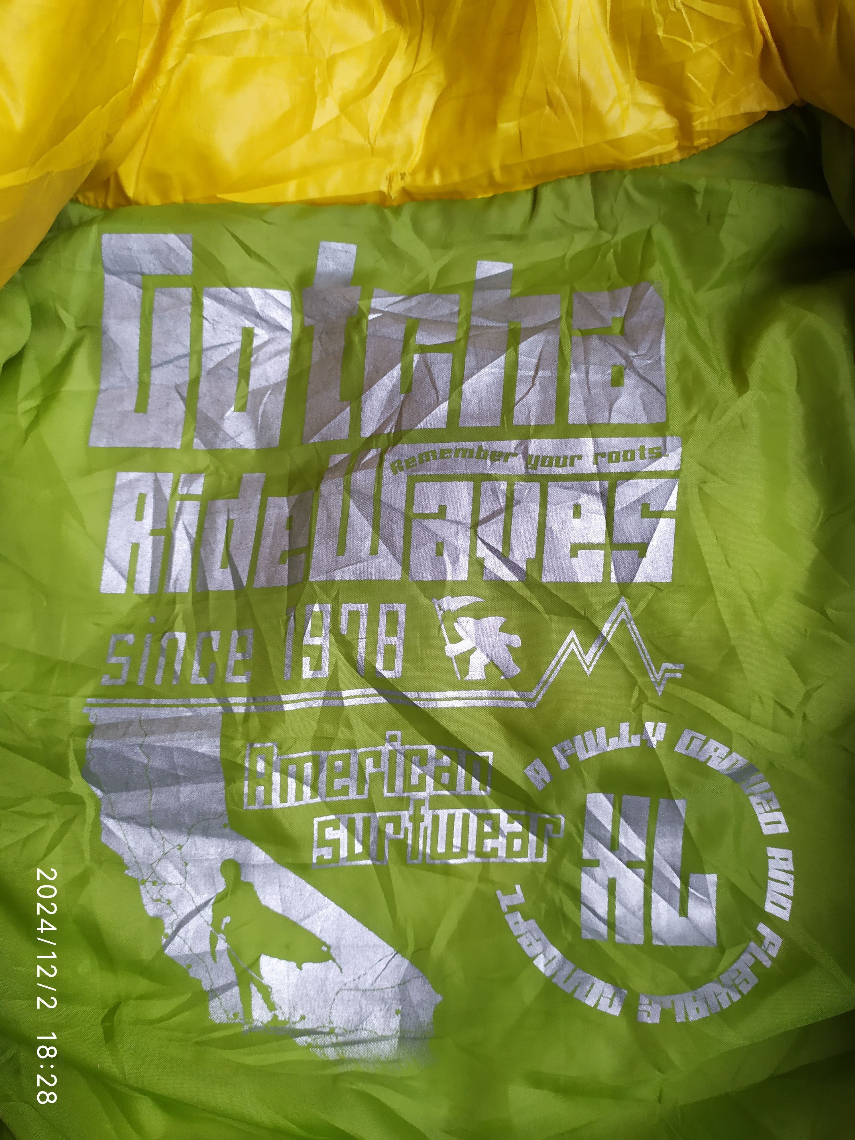 Gotcha × If Six Was Nine × Japanese Brand Vintage Gotcha Ride Surf Hoodie Fur Jacket Size US XL / EU 56 / 4 - 8 Thumbnail