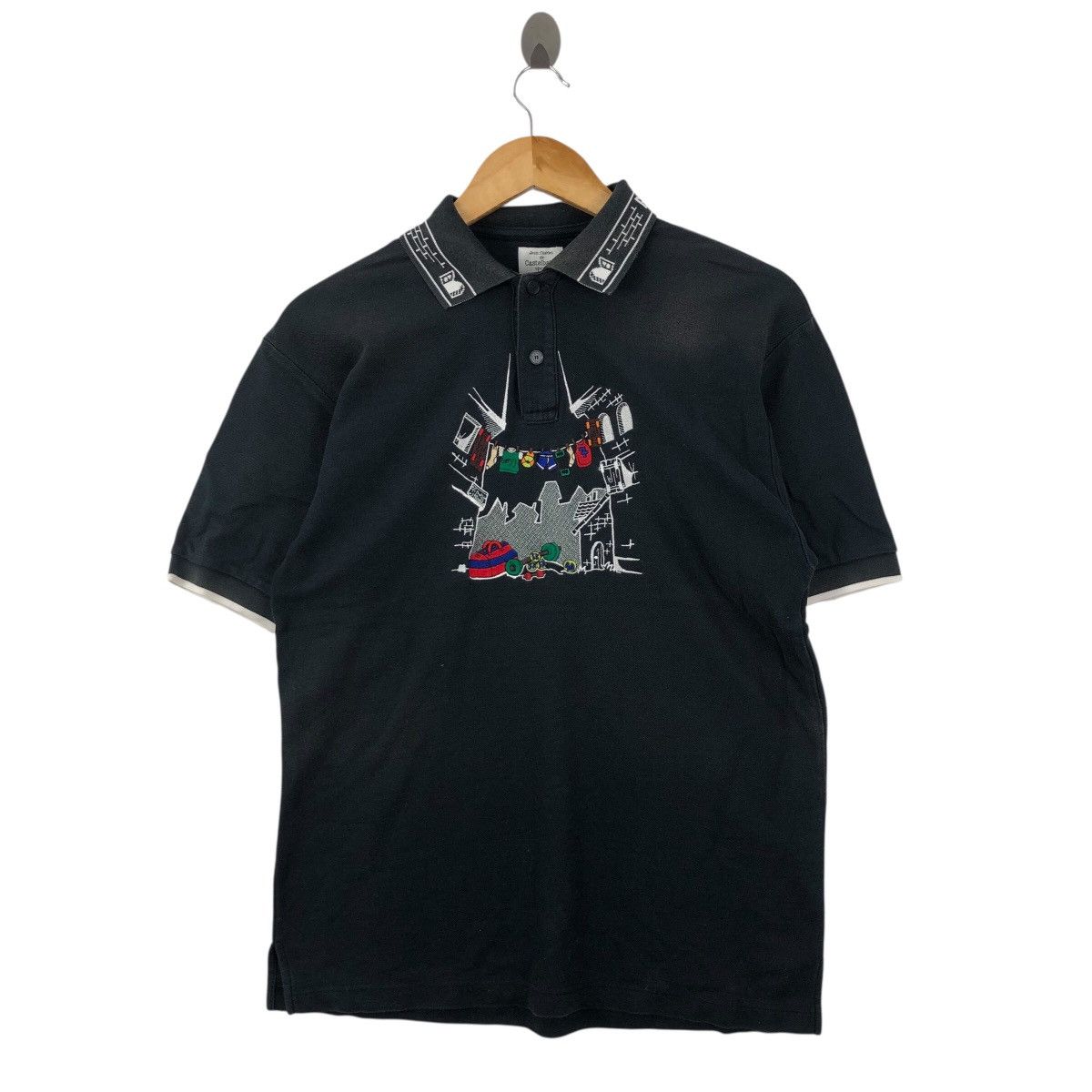 Jean Charles De Castelbajac Vintage Jean Charles De CASTELBAJAC Polos Size 3 Size US S / EU 44-46 / 1 - 1 Thumbnail