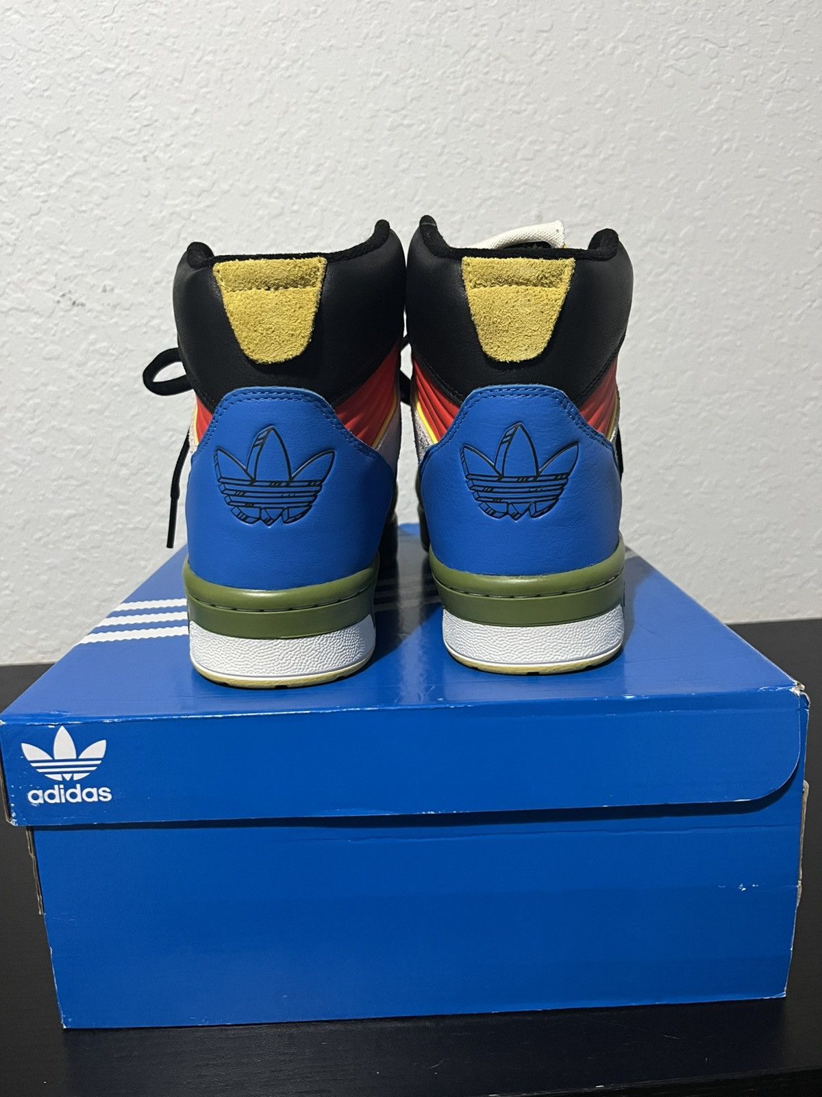 Adidas × Hebru Brantley Adidas Hebru Rivalry Hi Size US 12.5 / EU 45-46 - 4 Thumbnail