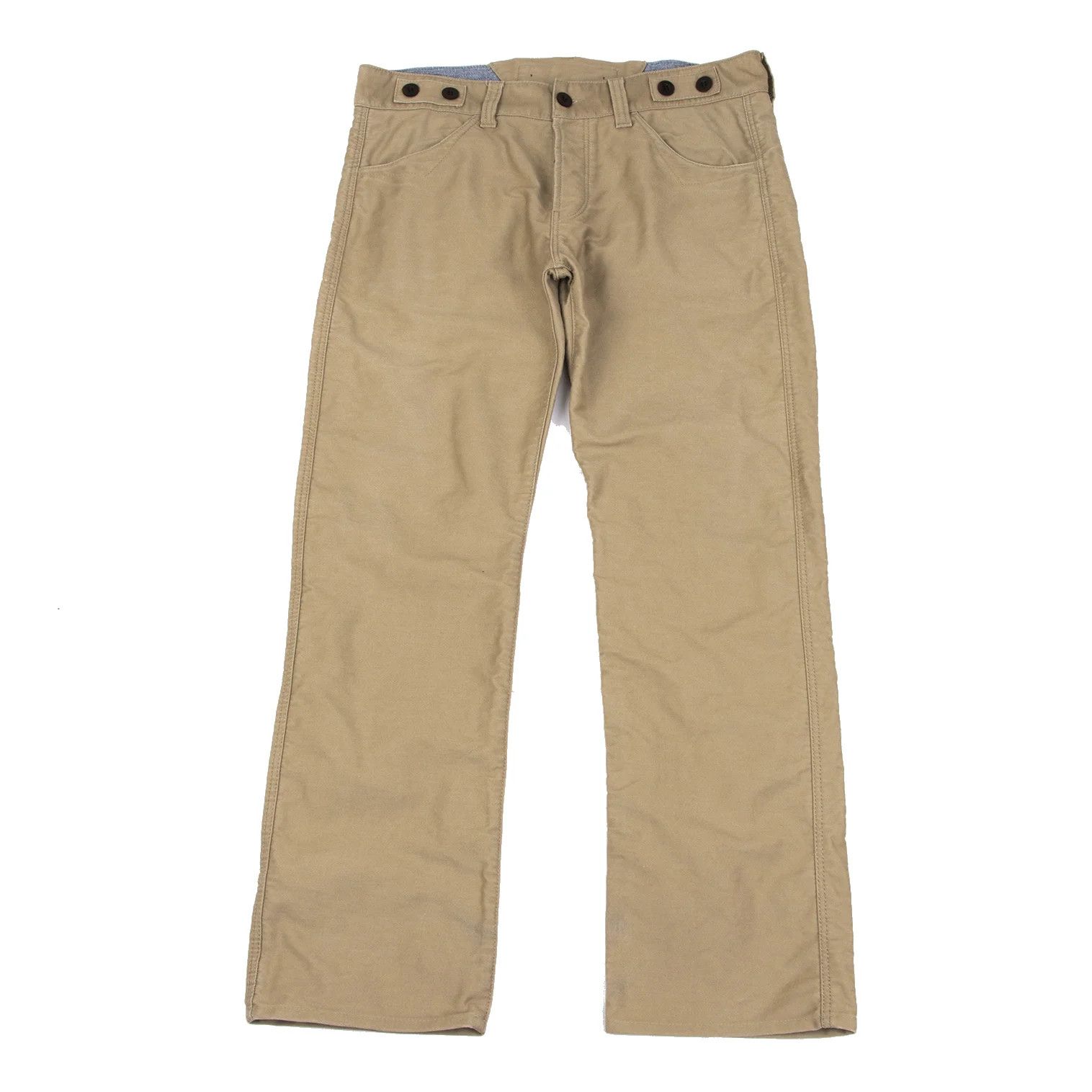 Junya Watanabe Beige Straight Pants Size M in Good Condition Size US 34 / EU 50 - 1 Thumbnail