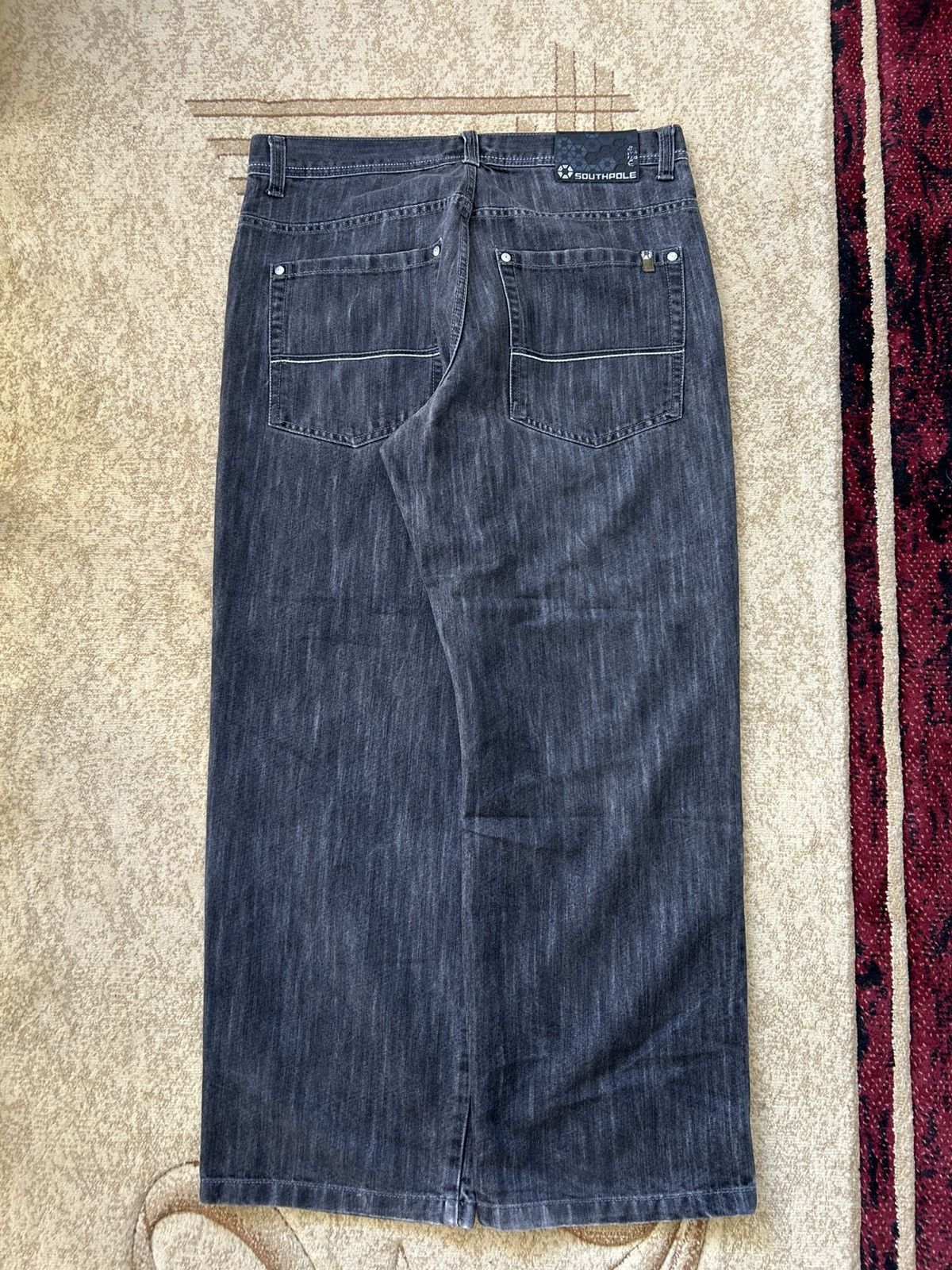 Southpole Vintage Southpole Baggy Brown Tab Jeans Size US 36 / EU 52 - 2 Thumbnail