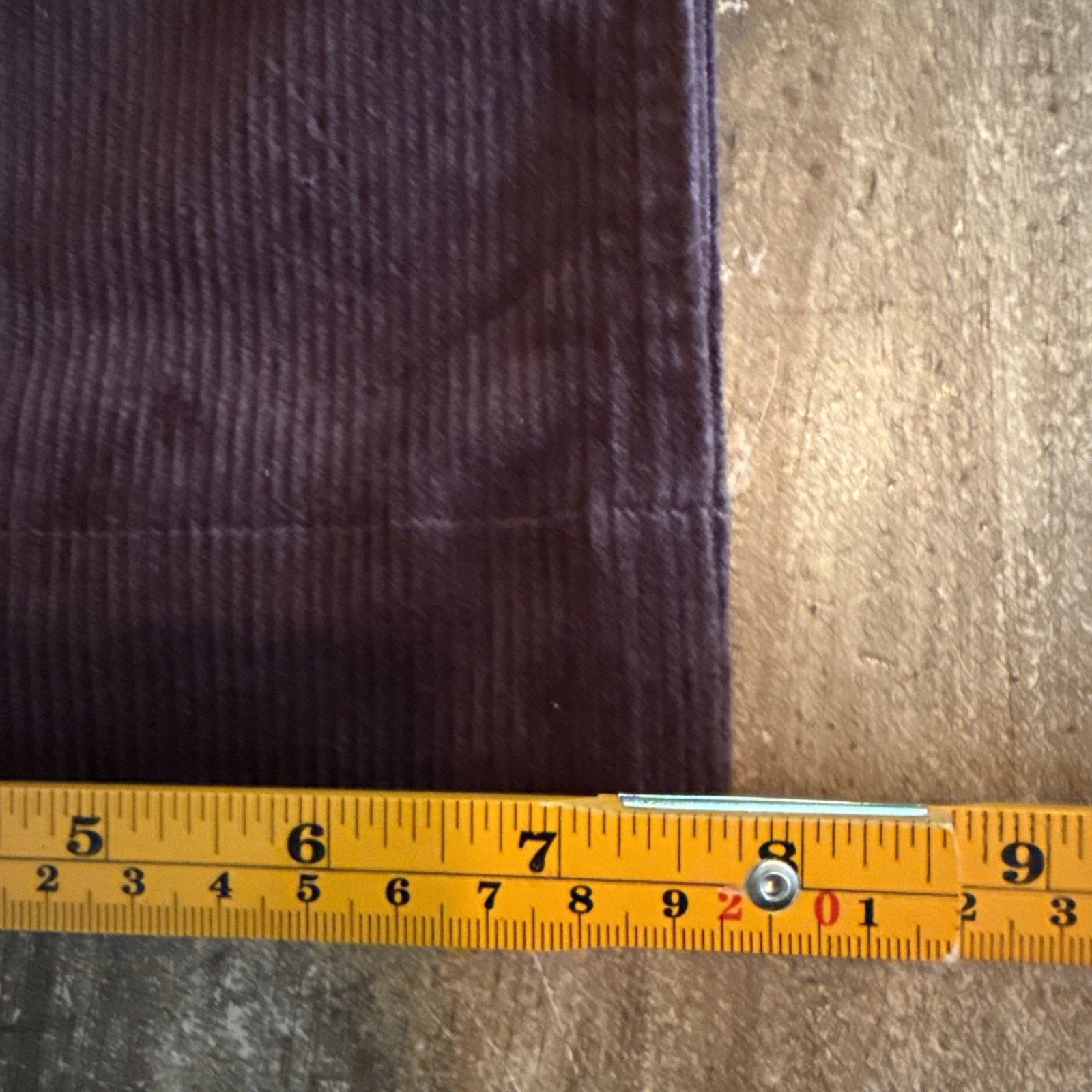 Staud STAUD Women Chisel Corduroy Pants Mahogany Straight HighRise Size 26" / US 2 / IT 38 - 6 Thumbnail