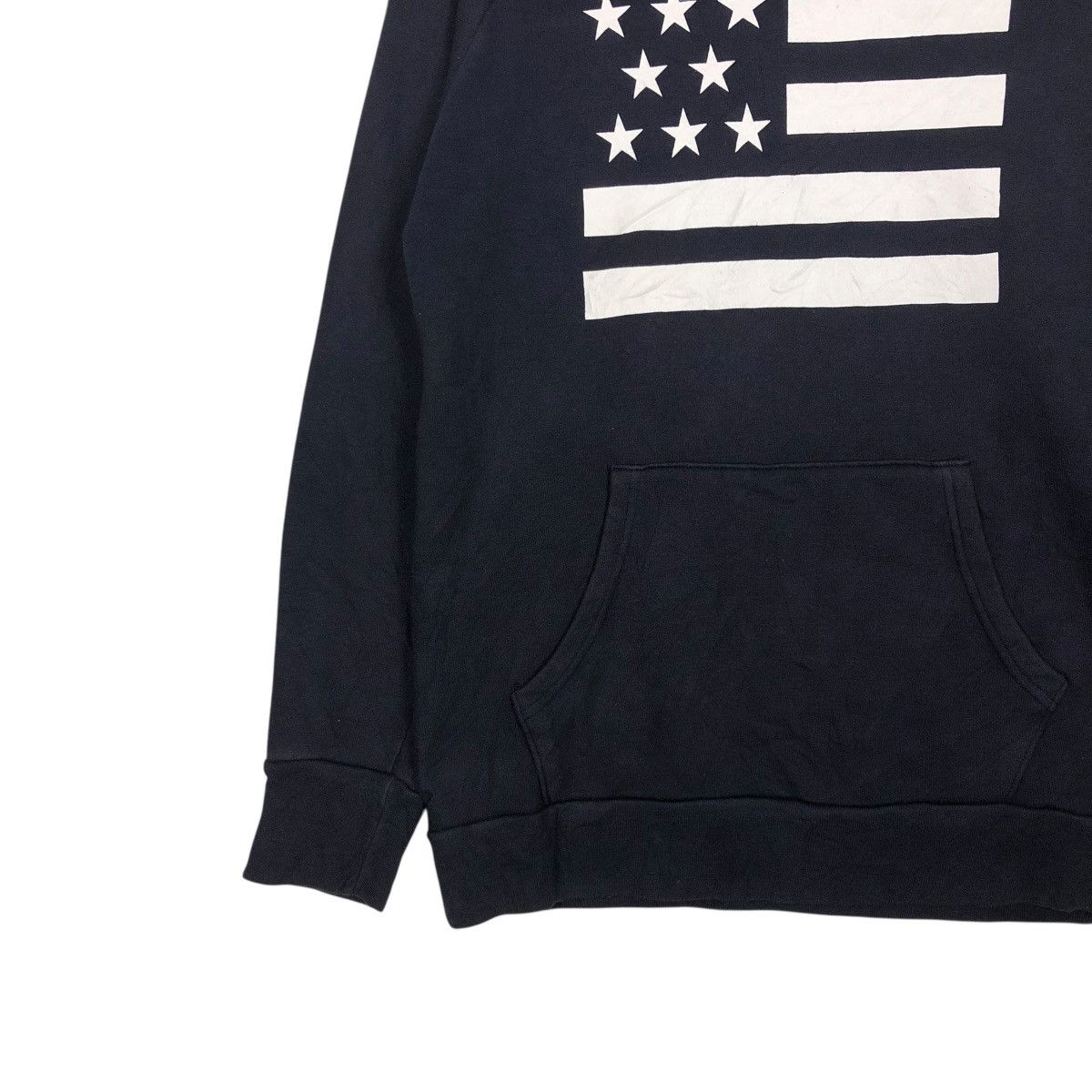 Vintage 🔥VINTAGE HOODIE PULL OVER ONEITA USA FLAG BIG LOGO Size US M / EU 48-50 / 2 - 6 Thumbnail