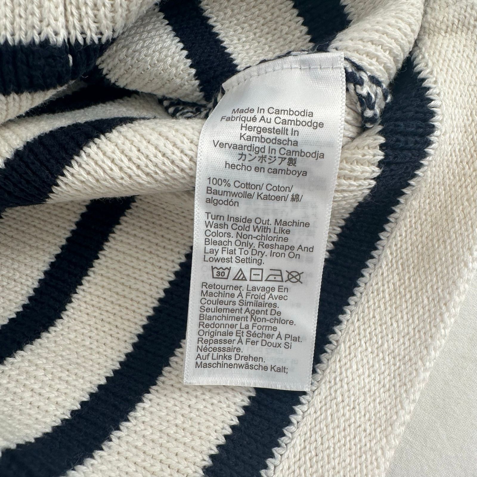 J.Crew J.Crew Relaxed Emilie Lady Jacket In Stripe 100% Cotton XXL Size XXL / US 16-18 / IT 52-54 - 11 Thumbnail
