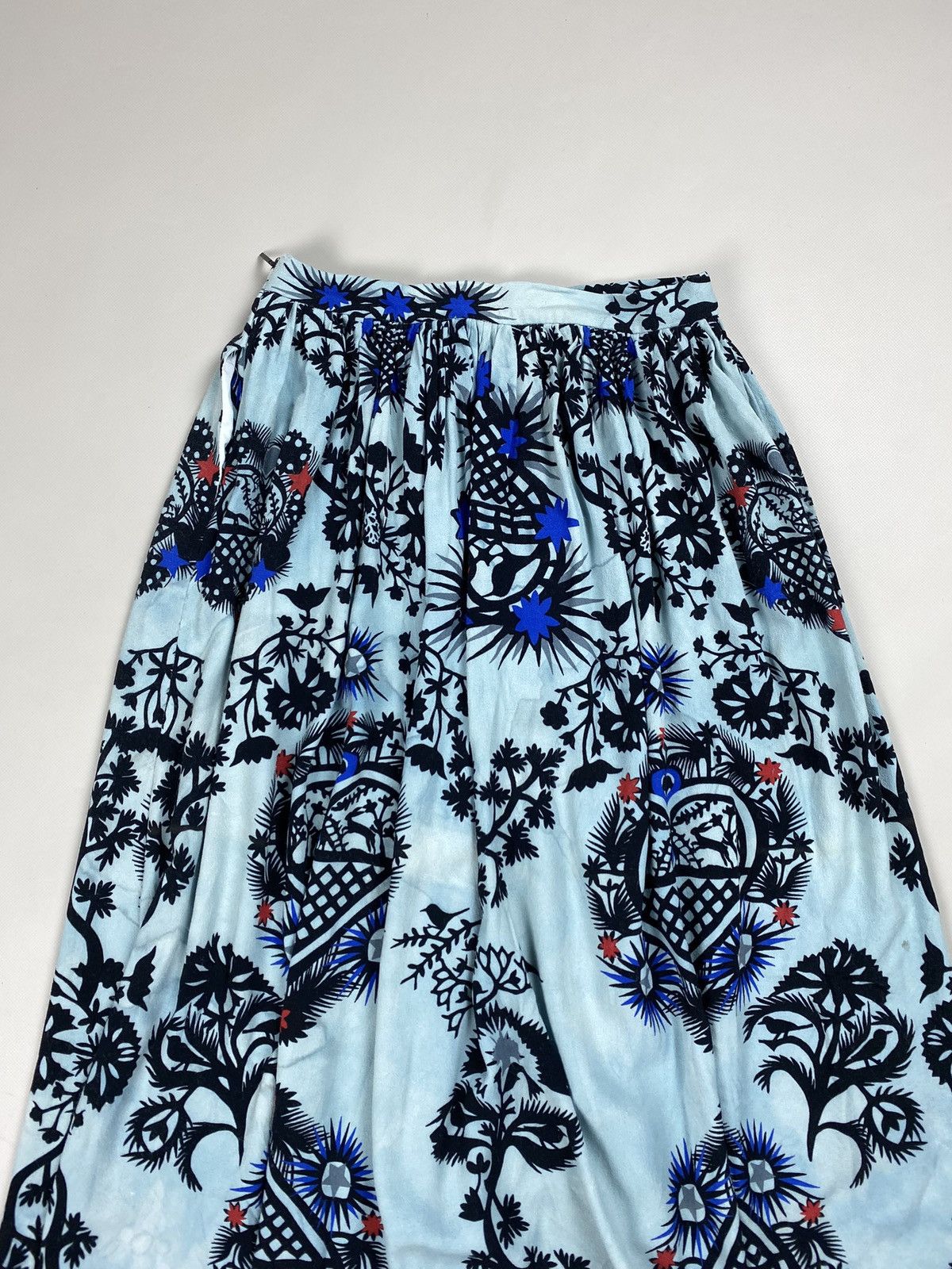 MSGM MSGM ladies overprinted viscose skirt size 40 / L Size 27" / US 4 / IT 40 - 22 Thumbnail
