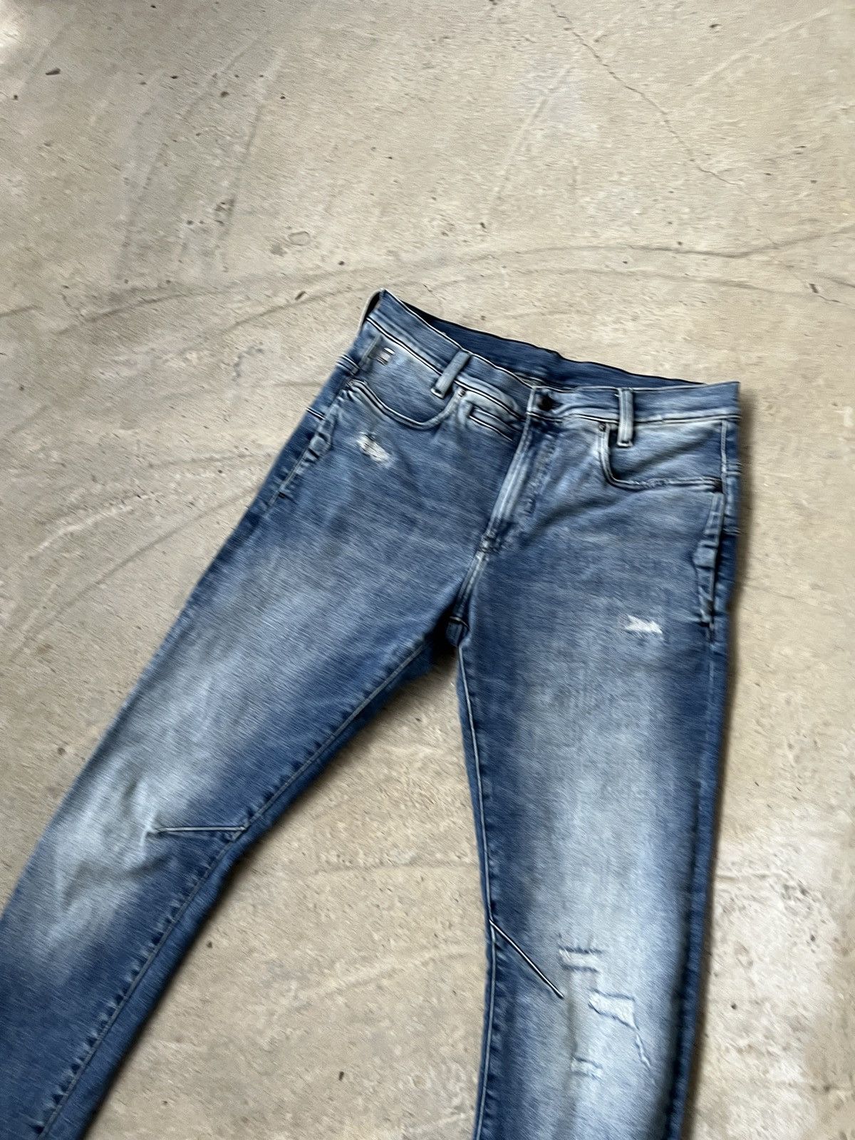 G-Star G-Star Raw D-Staq 3d Slim Jeans Size US 34 / EU 50 - 2 Thumbnail