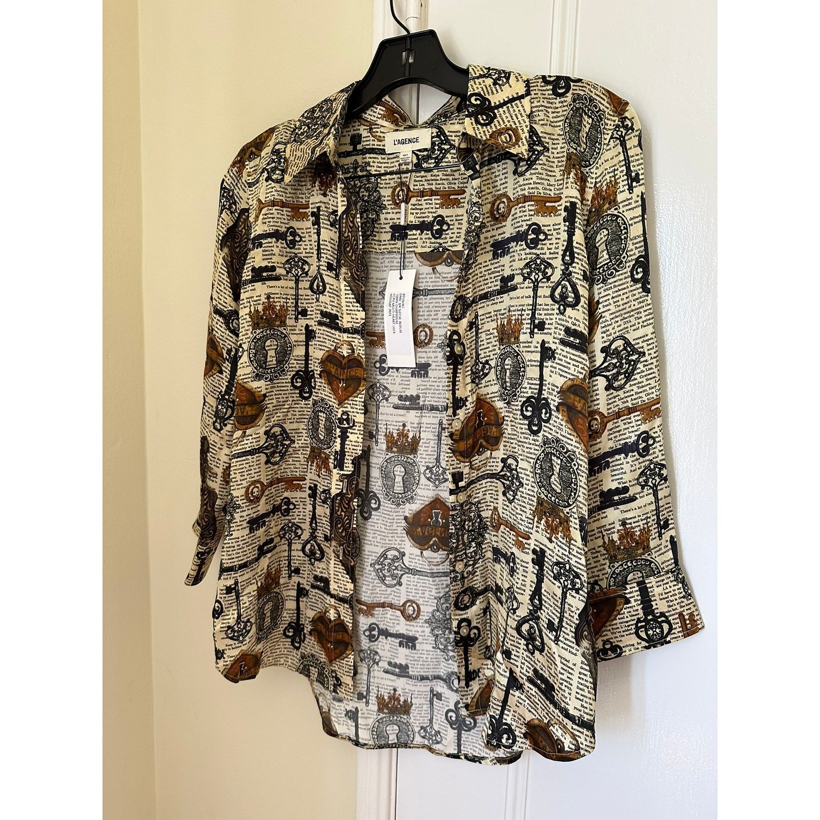 L'AGENCE Authentic L'agence silk top Size XS / US 0-2 / IT 36-38 - 1 Thumbnail