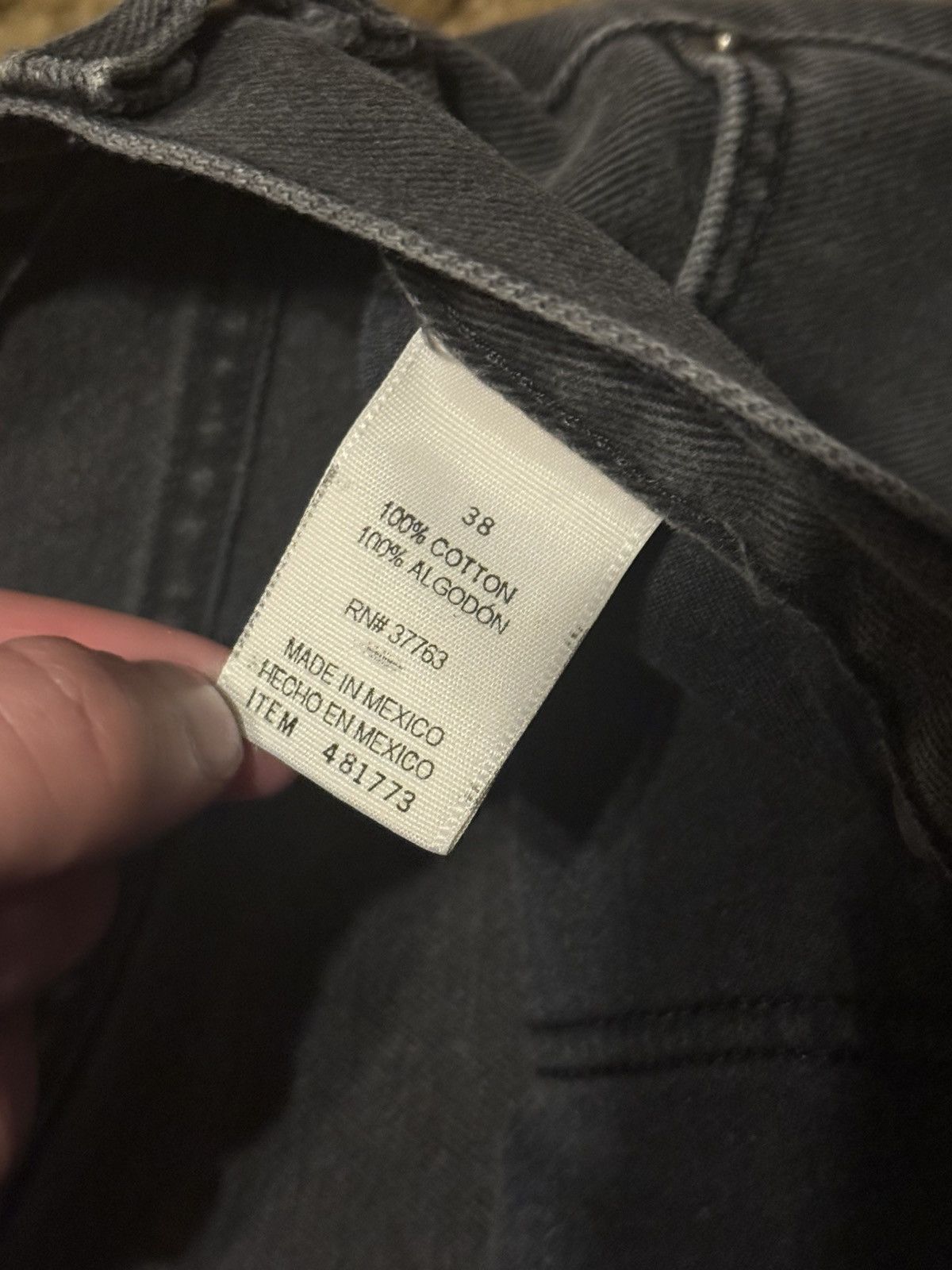 Perry Ellis Vintage Y2K Perry Ellis Grey Jean Shorts Jorts Mens Size 38 Size US 38 / EU 54 - 4 Thumbnail