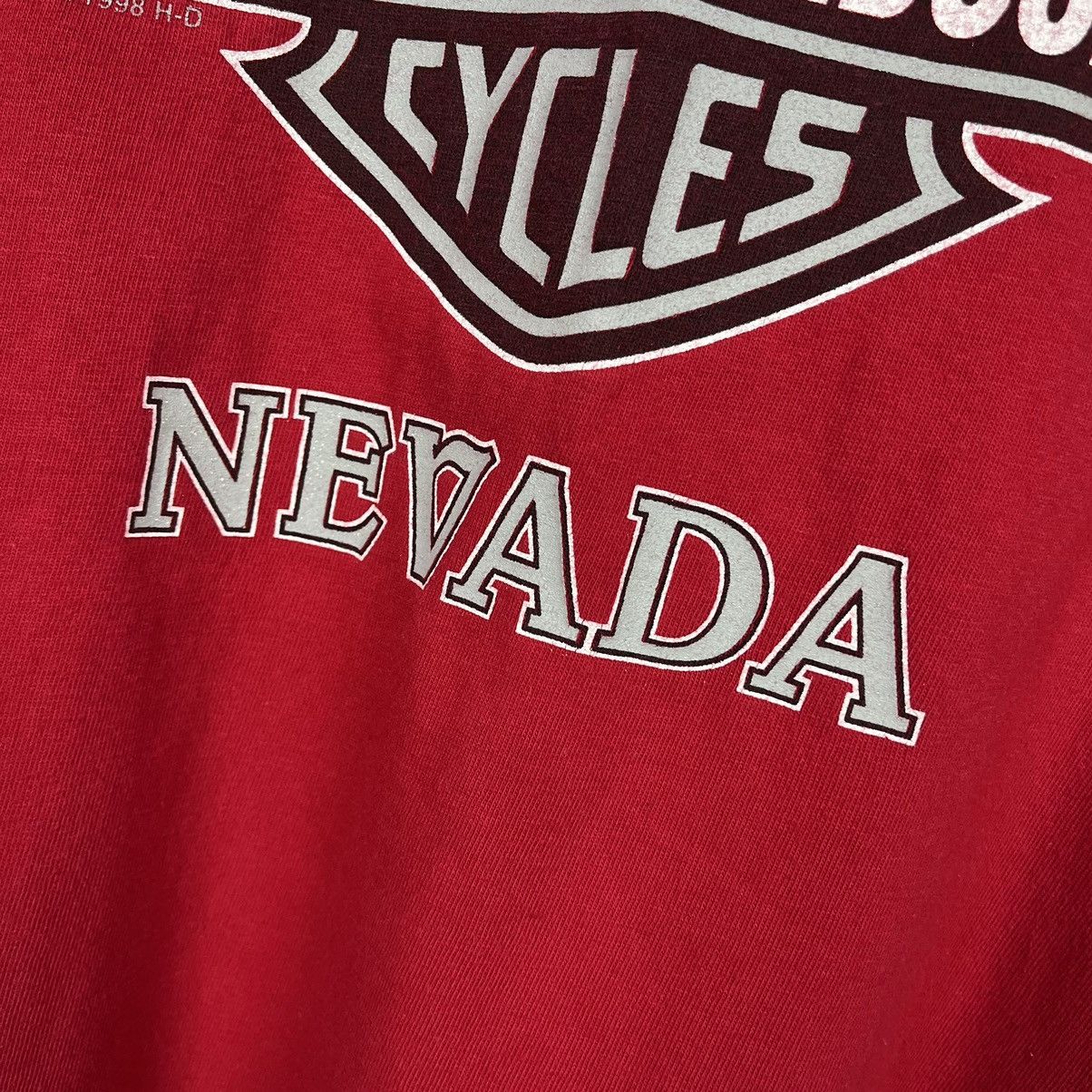 Harley Davidson Vintage Harley Davidson y2k Las Vegas big logo tee 1998 Size US XL / EU 56 / 4 - 16 Thumbnail