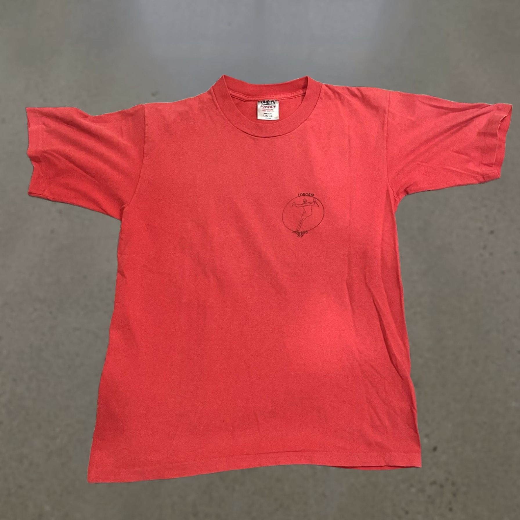 Hanes VINTAGE Hanes Onetia Graphic 1989 Snowbird Ski Resort L Shirt RED Men Long Sleeve Crew Neck Logo 90s Sports Utah Size US L / EU 52-54 / 3 - 1 Thumbnail