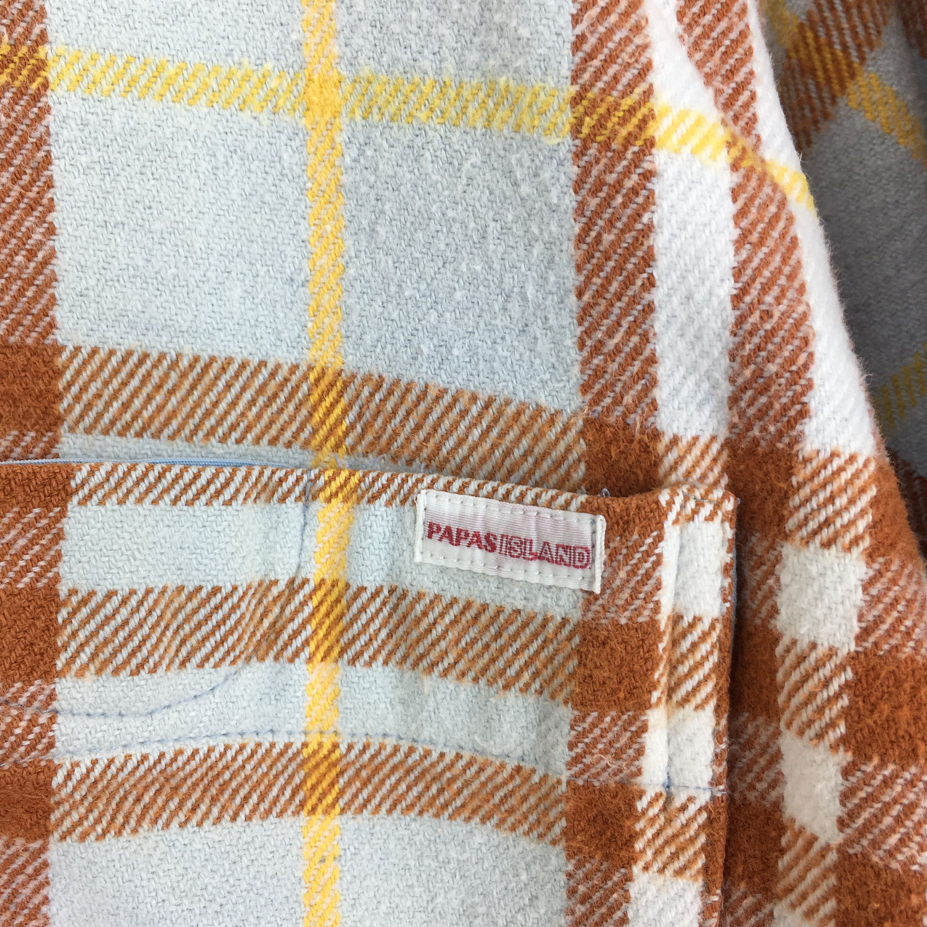Japanese Brand × Vintage Vintage Papas Island Japan Flannel Shirt Large Size US L / EU 52-54 / 3 - 5 Thumbnail