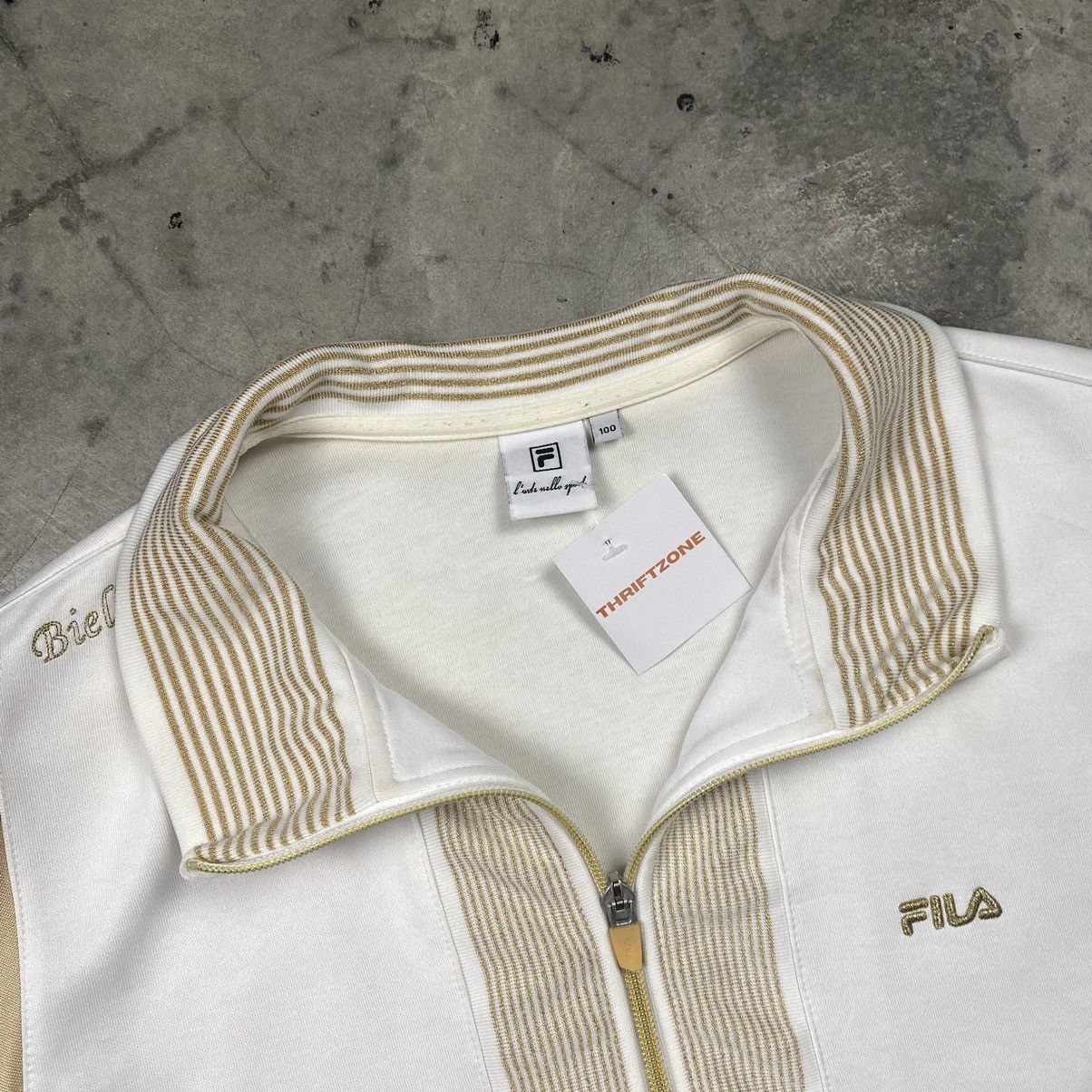 Fila × Sports Specialties y2k Fila Biella Italia Track Top Jacket Size US M / EU 48-50 / 2 - 5 Thumbnail