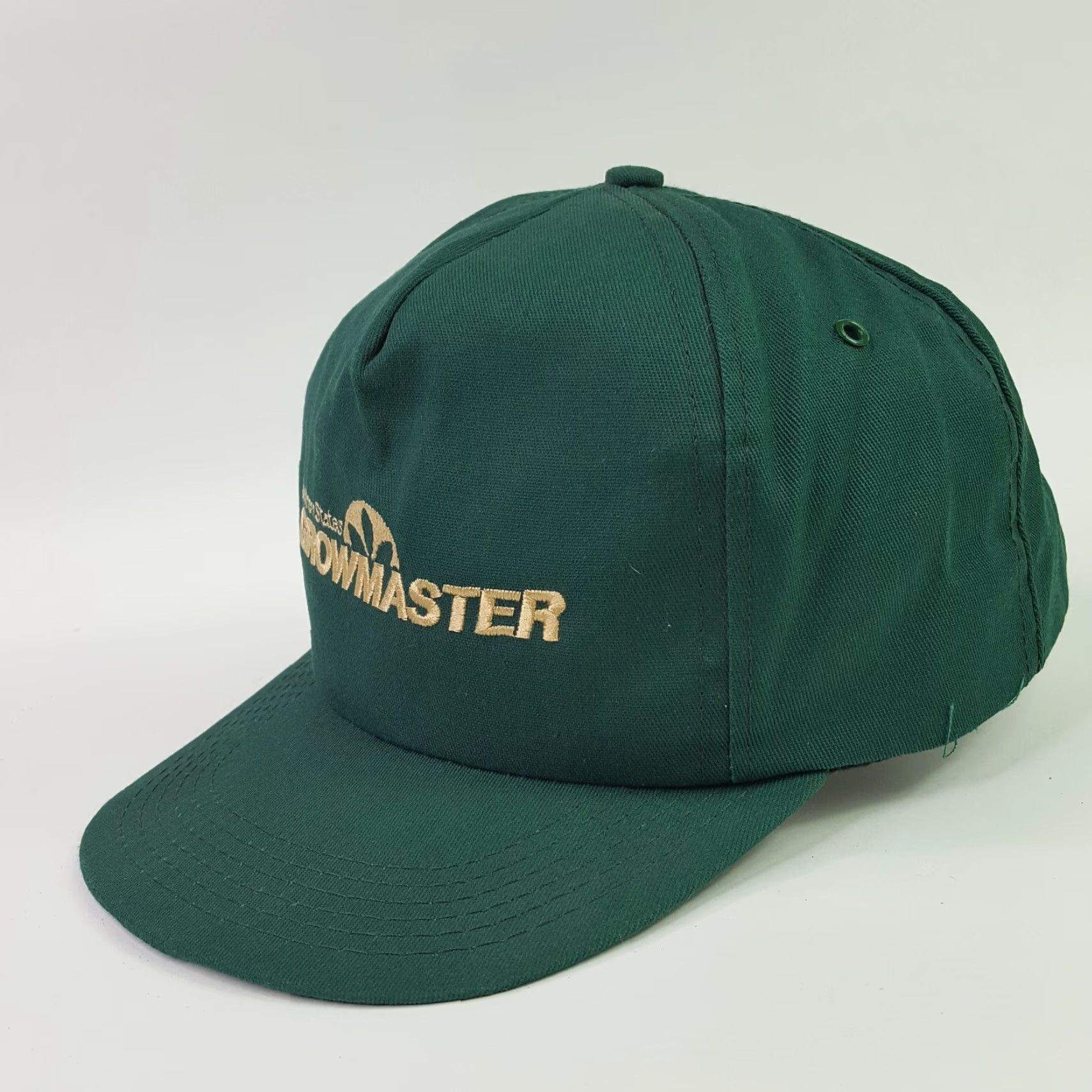Vintage Vintage Growmaster Farmer Farm Green USA Made Trucker Hat Snapback Retro Cap Size ONE SIZE - 4 Thumbnail
