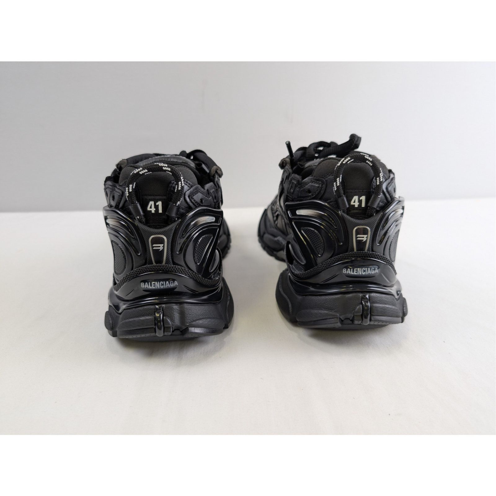 Balenciaga × Under Armour o1rshd1 Runner Ripstop Shoe Sneakers in Black 41 Size US 8 / EU 41 - 12 Thumbnail
