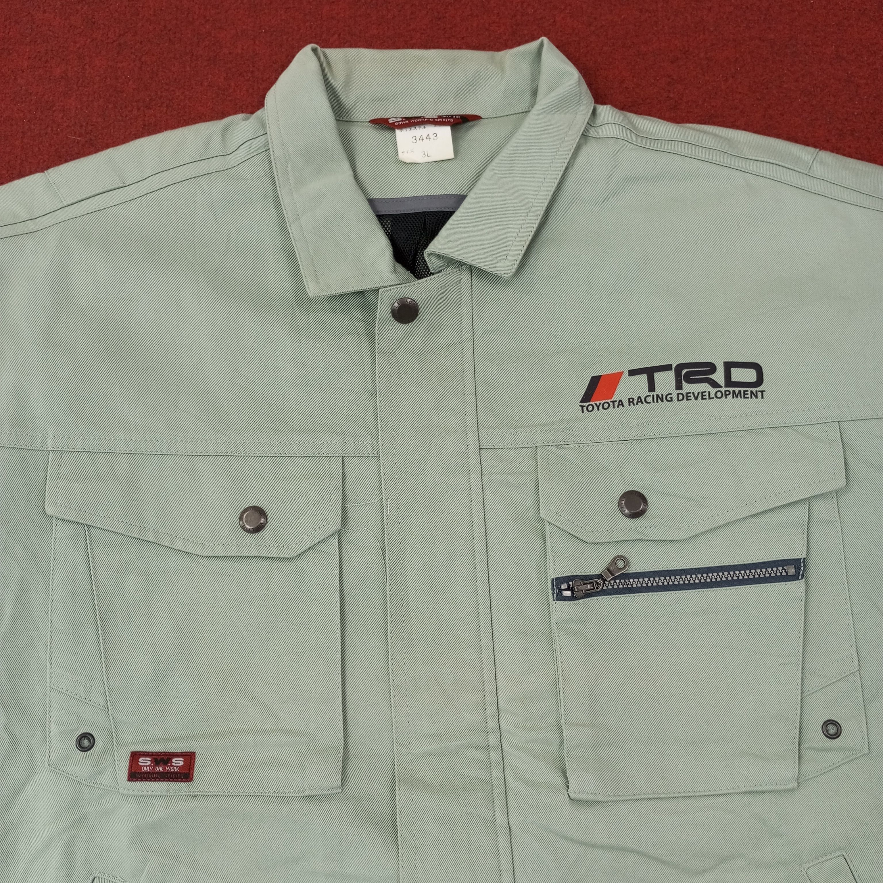 Vintage TRD Toyota Racing Motorsports Custom Jacket c240n4 Size US XL / EU 56 / 4 - 4 Thumbnail