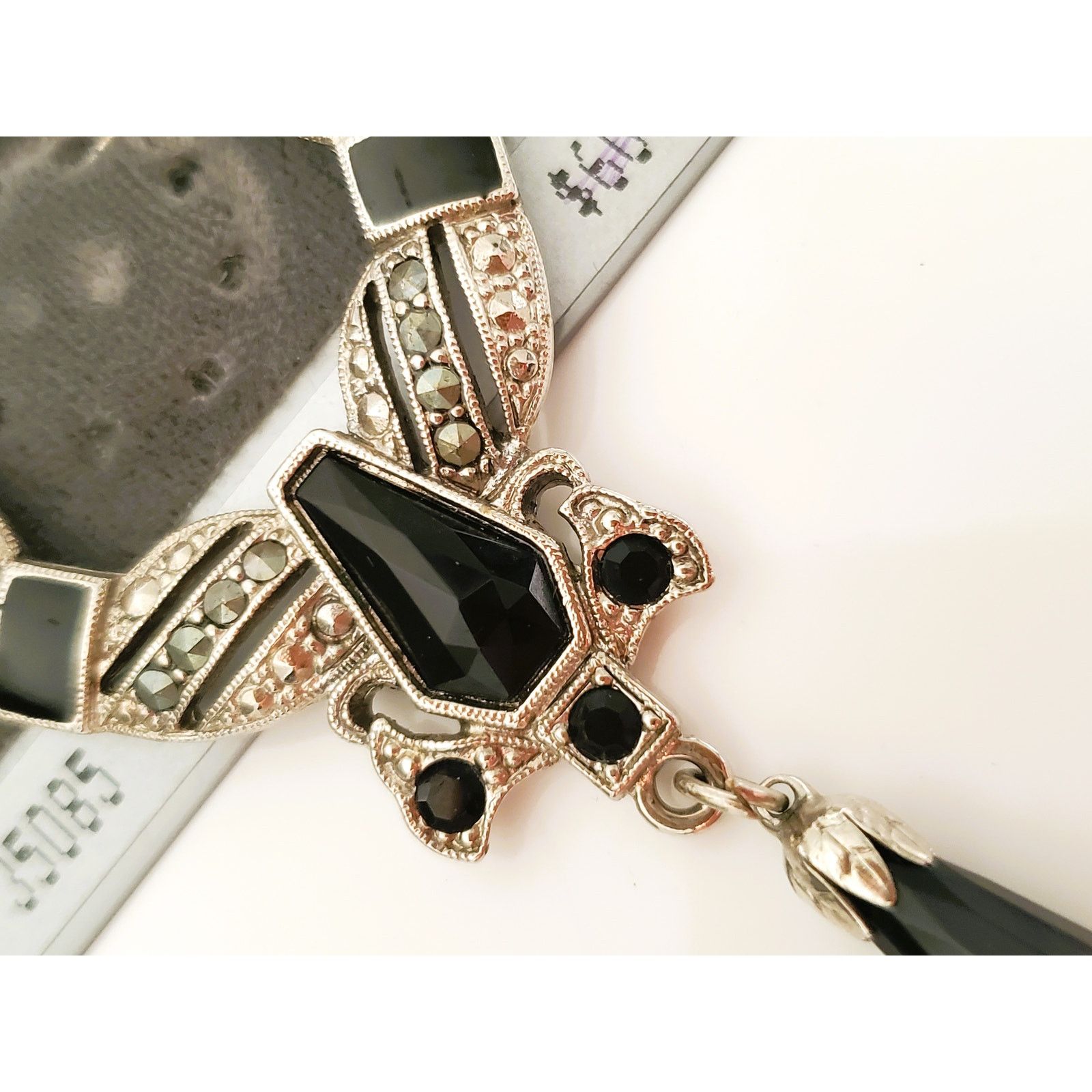 Other Vintage 1928 Marcasite Round Brooch Size ONE SIZE - 2 Thumbnail