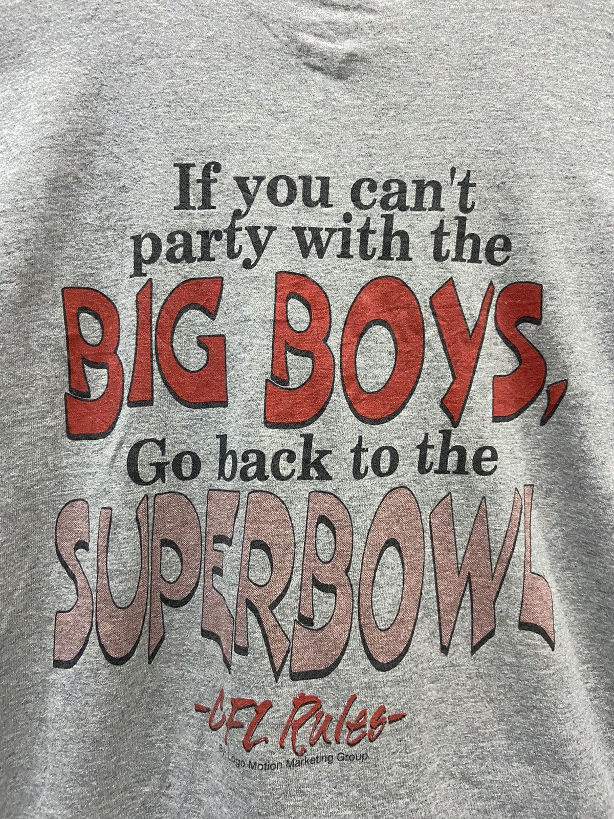 Vintage VINTAGE CANADIAN FOOTBALL 1999 GREY CUP LEAGUE TEE Size US XL / EU 56 / 4 - 7 Thumbnail