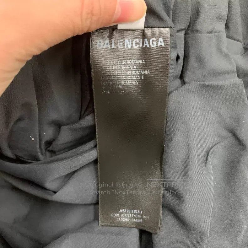 Balenciaga Balenciaga Black Snap-Button Short Down Jacket Size XXS / US 00 / IT 34 - 3 Thumbnail
