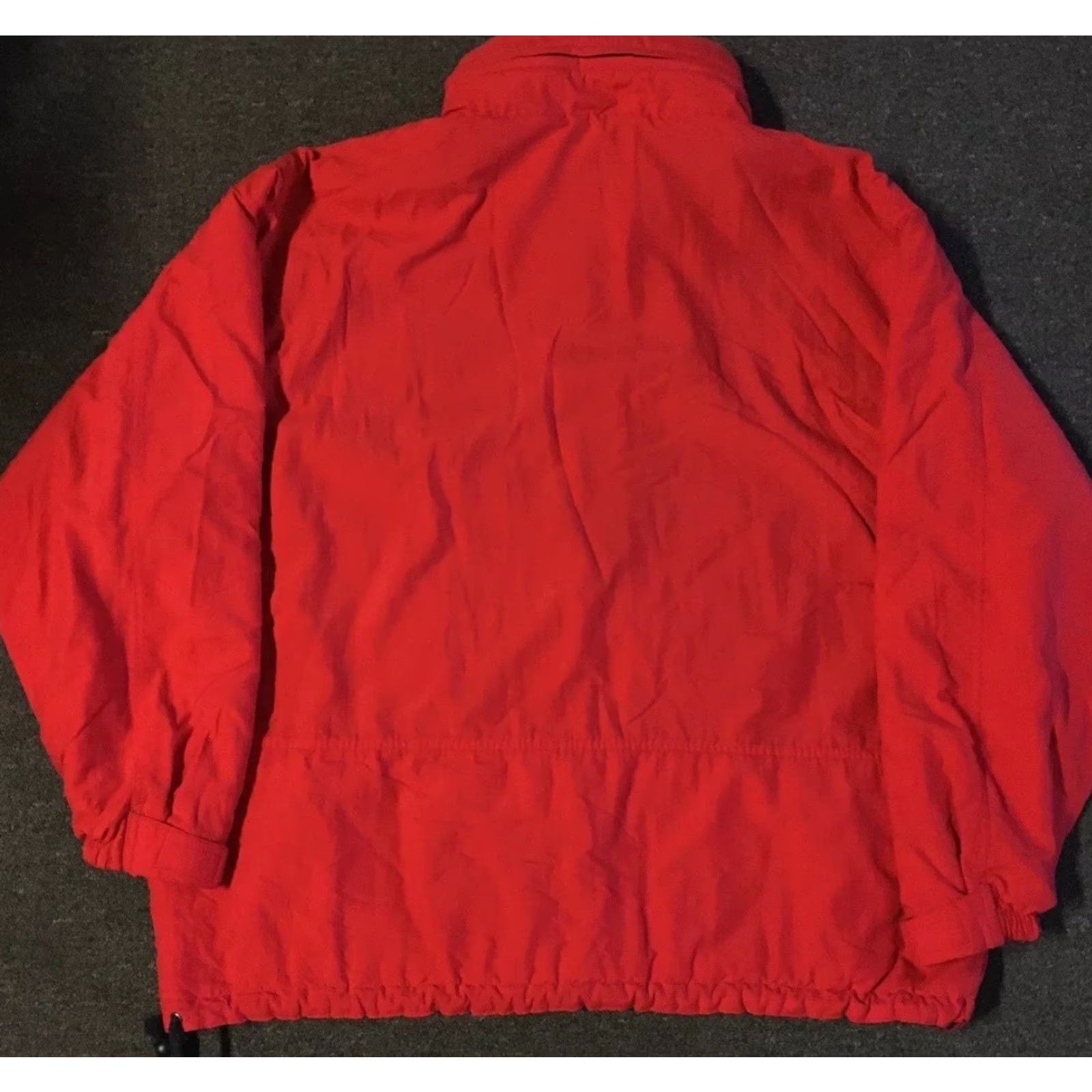 Abercrombie & Fitch VINTAGE Abercrombie & Fitch Extreme Conditions Jacket XL Anorak Ski Snowboard Grunge 90s Y2K Red Nylon Zip Pockets Hooded 1/4 Zip 1/2 Zip Mens Jacket Size US XL / EU 56 / 4 - 3 Thumbnail