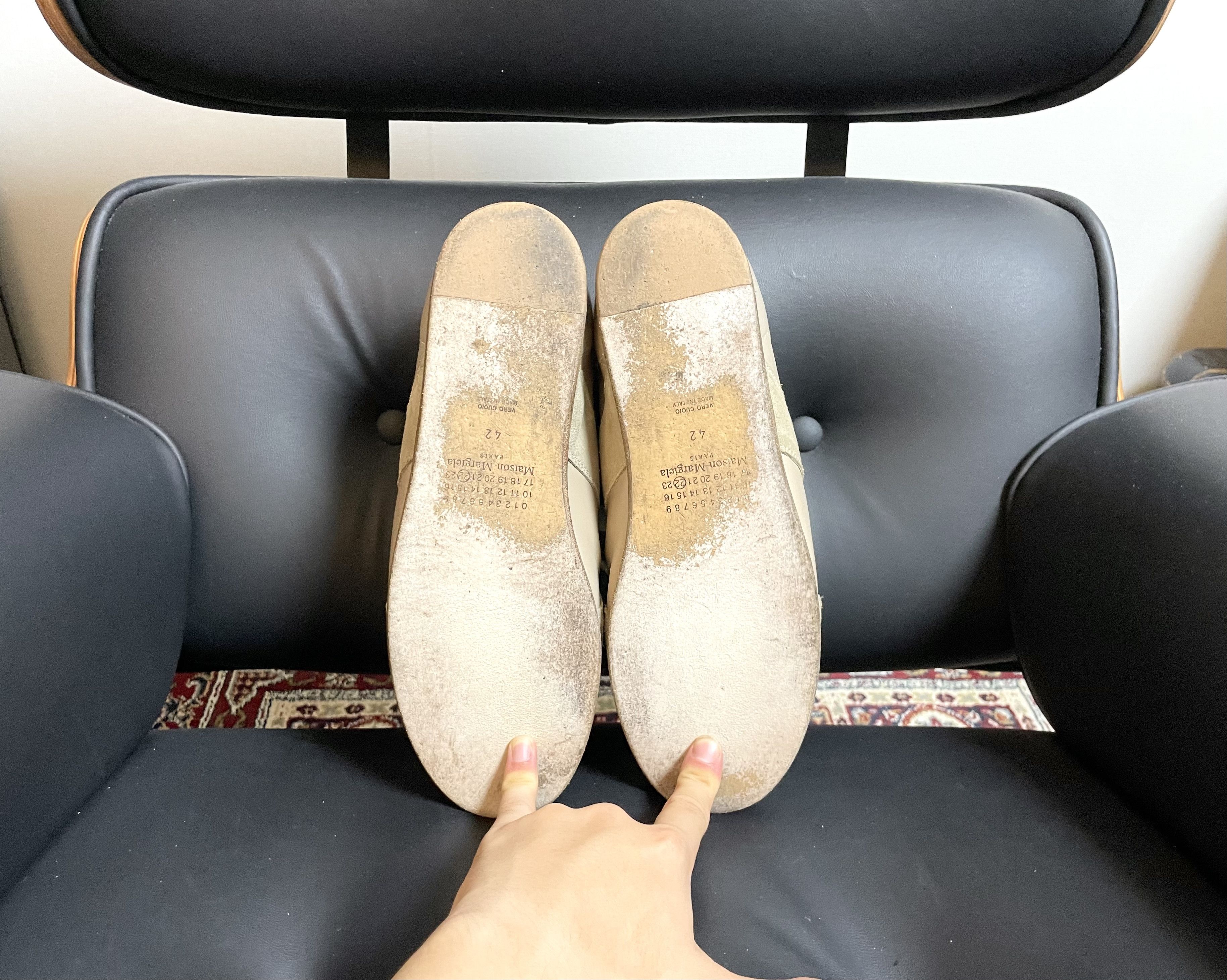 Maison Margiela Maison Margiela GAT (Leather Sole 2020 Archive) Size US 9 / EU 42 - 15 Thumbnail